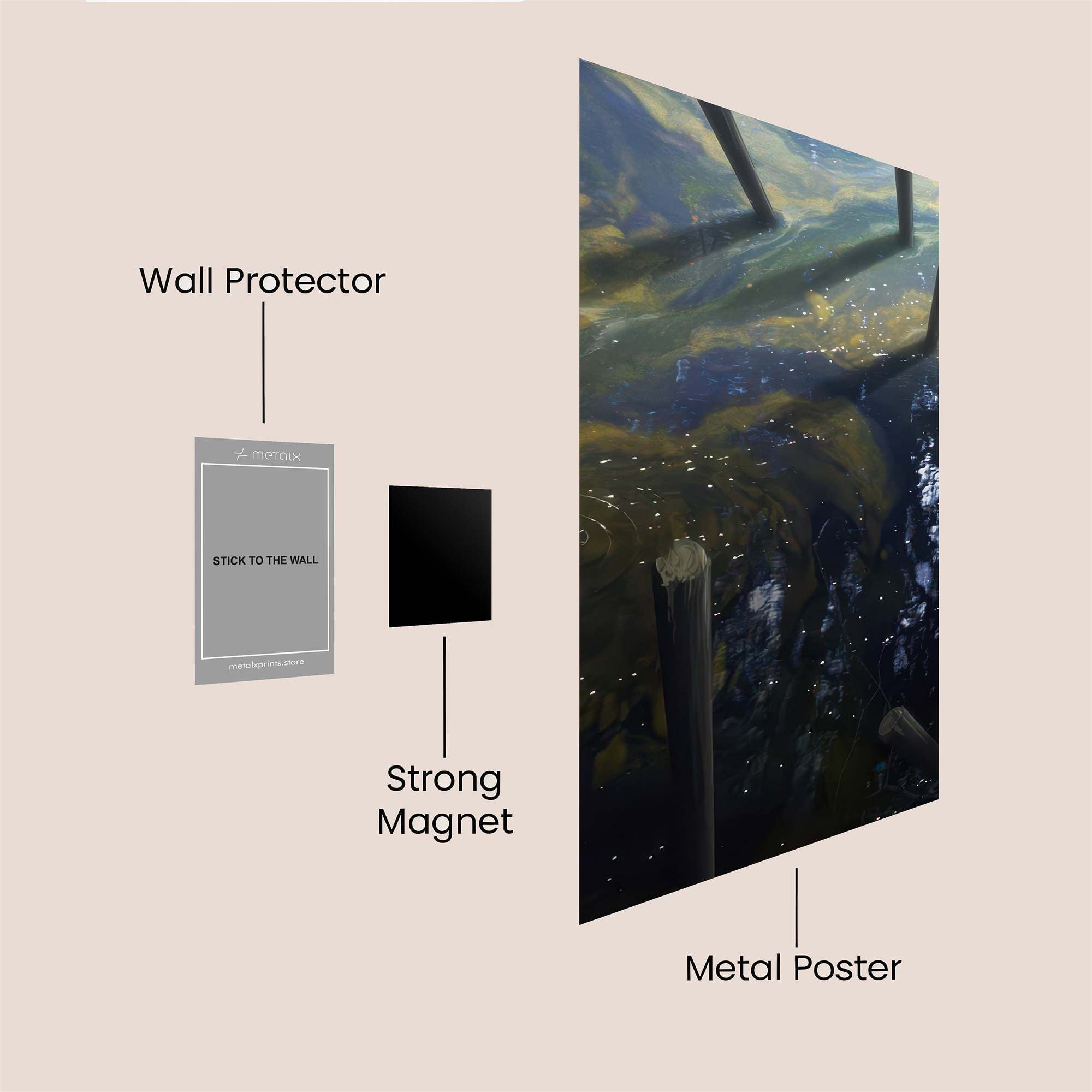 Alice Dreaming Safe Wall Magnetic / M