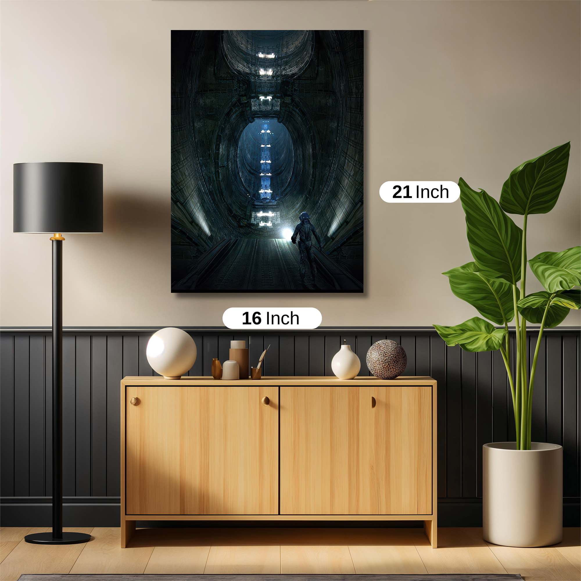 Alien Solitude Safe Wall Magnetic / M