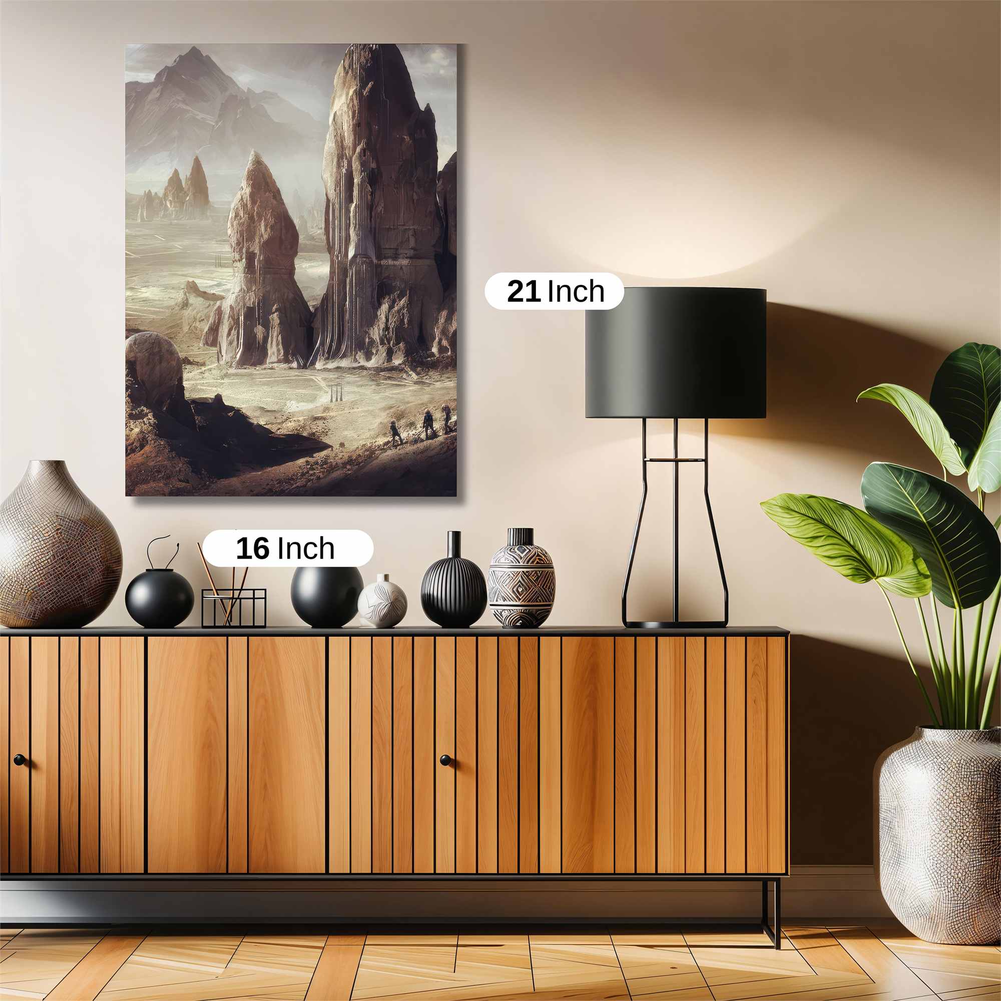 Suburban Serenity Safe Wall Magnetic / M