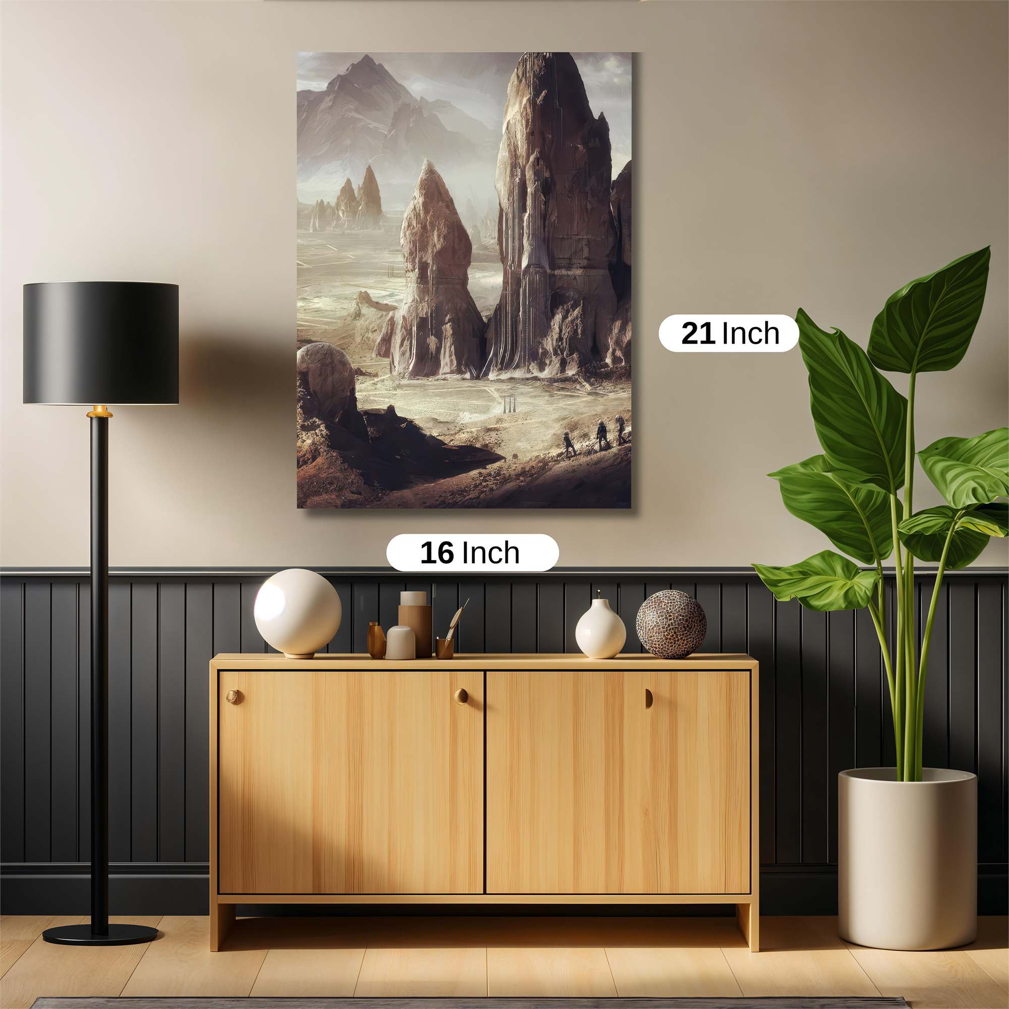 Suburban Serenity Safe Wall Magnetic / M