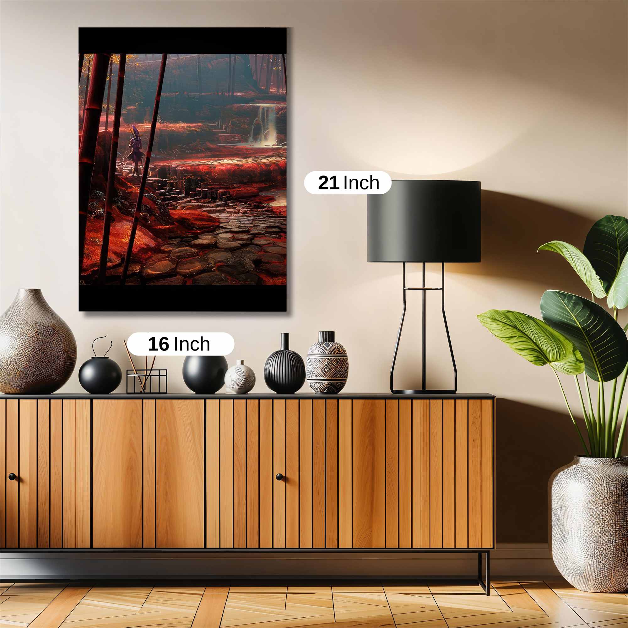 Samurai Serenity Safe Wall Magnetic / M
