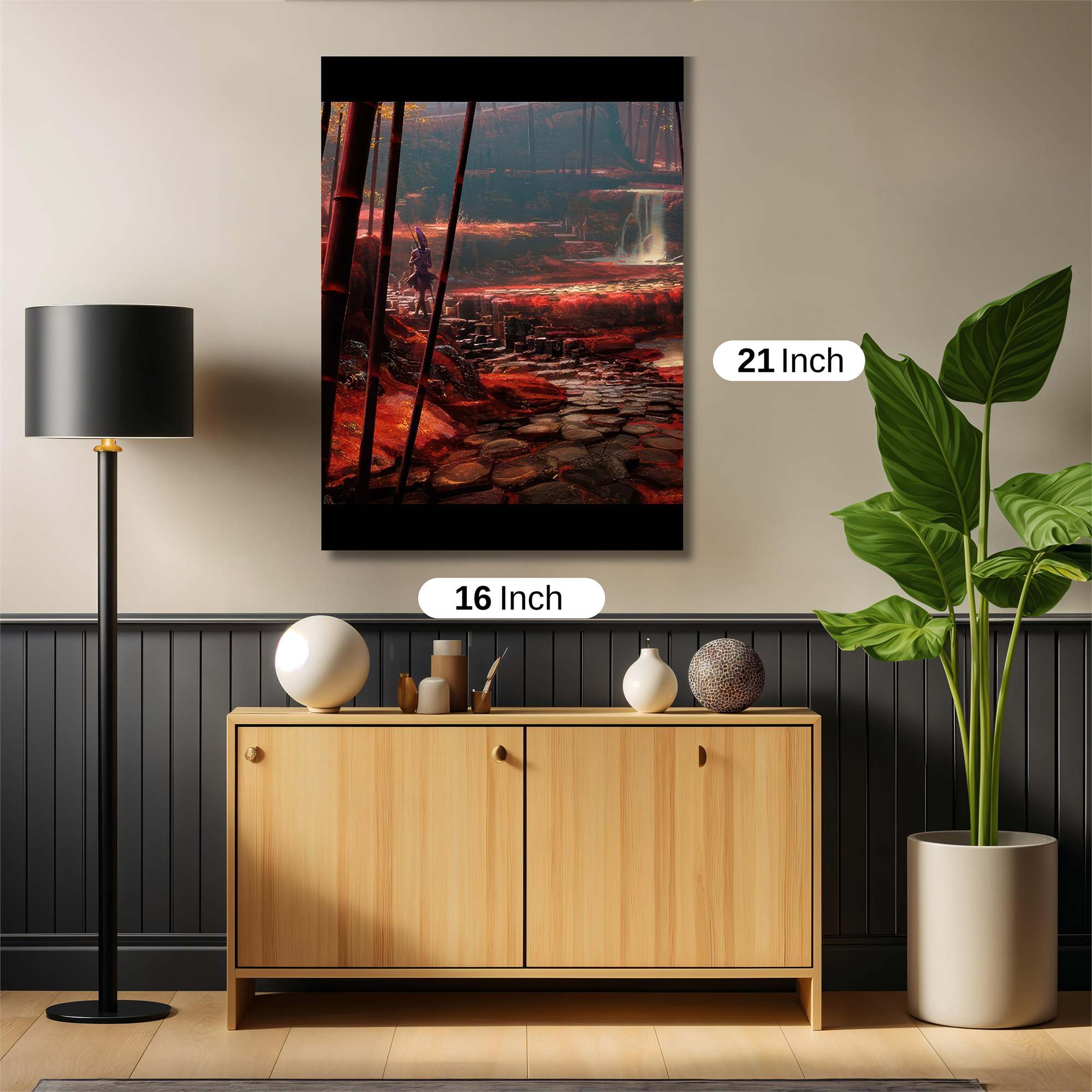 Samurai Serenity Safe Wall Magnetic / M