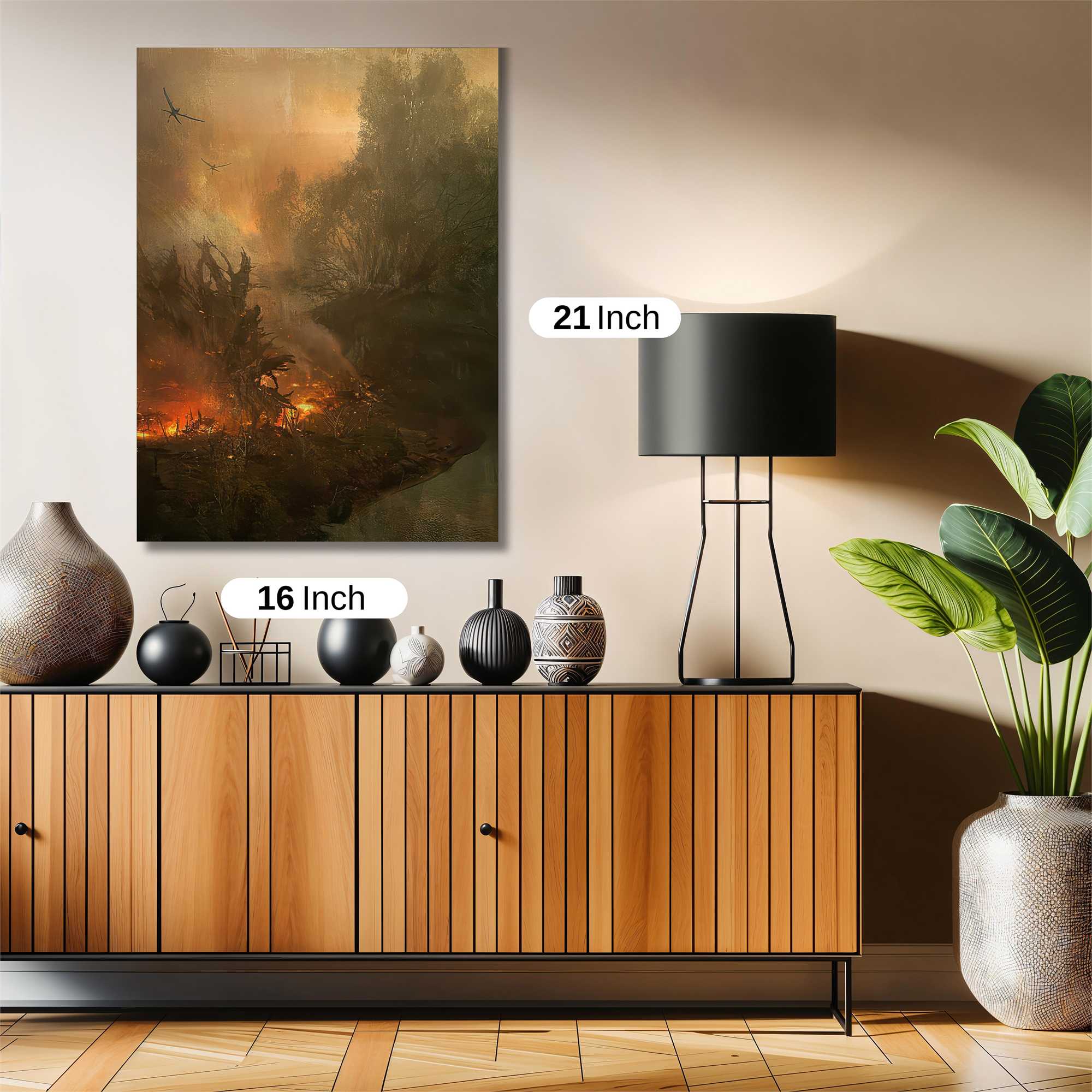 Inferno Dawn Safe Wall Magnetic / M