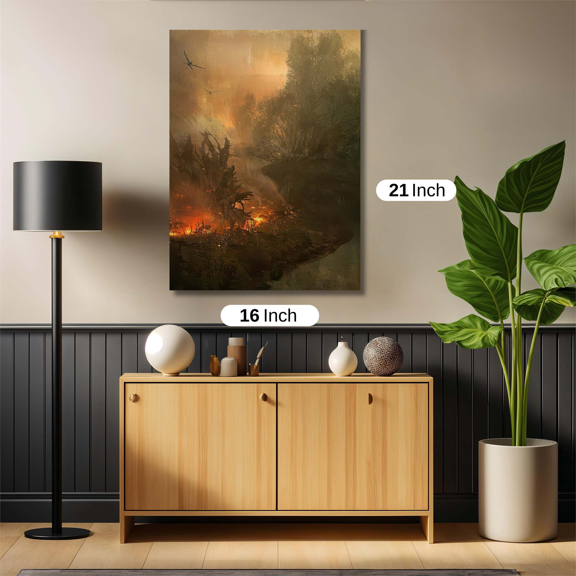 Inferno Dawn Safe Wall Magnetic / M