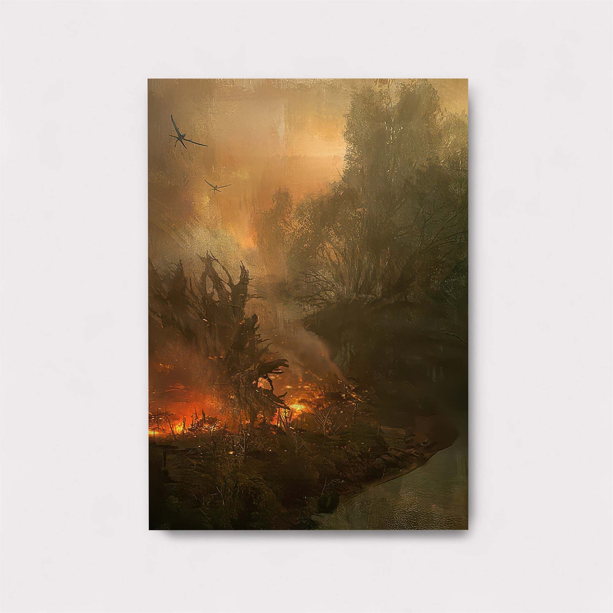 Inferno Dawn Safe Wall Magnetic / M