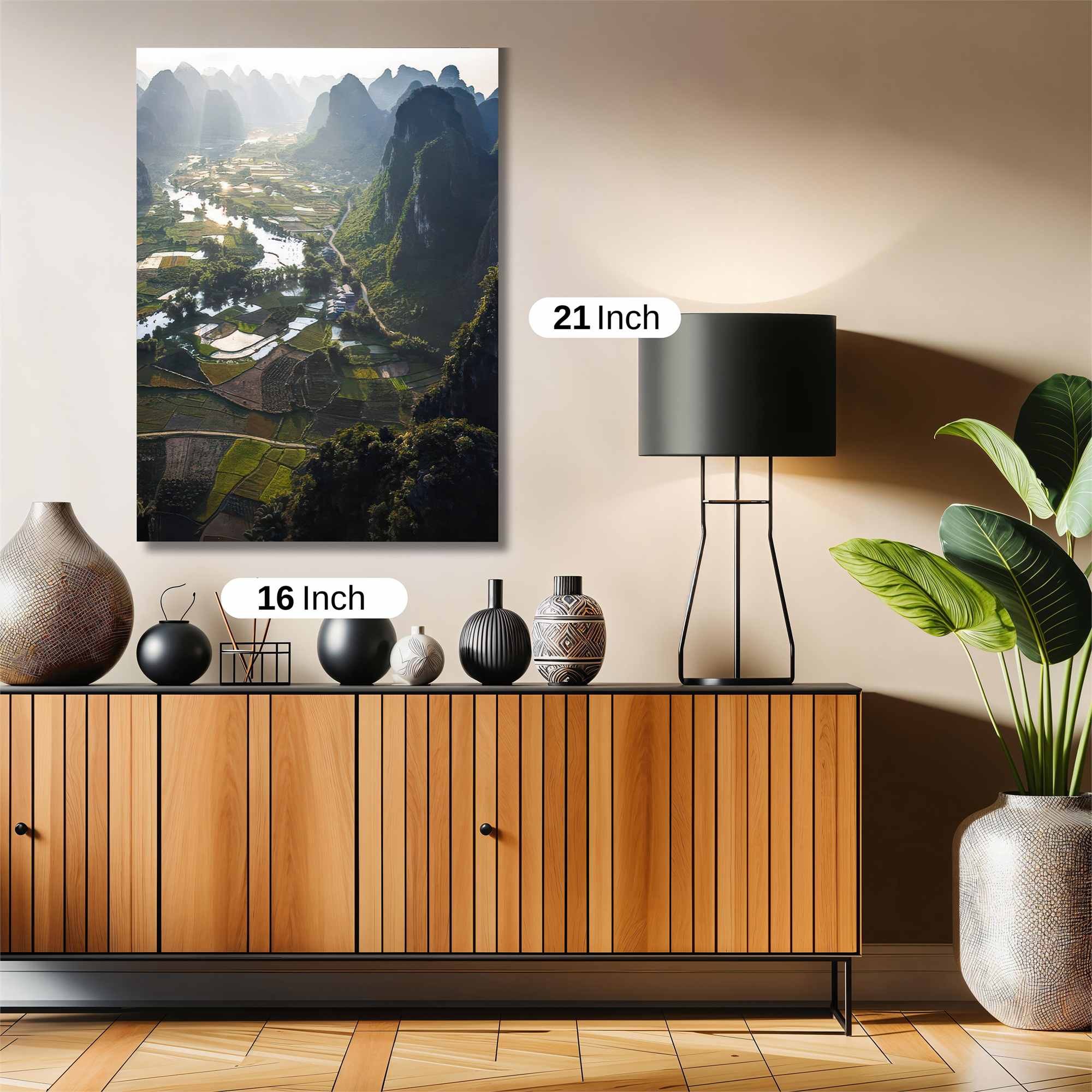 Sunset Serenity Safe Wall Magnetic / M