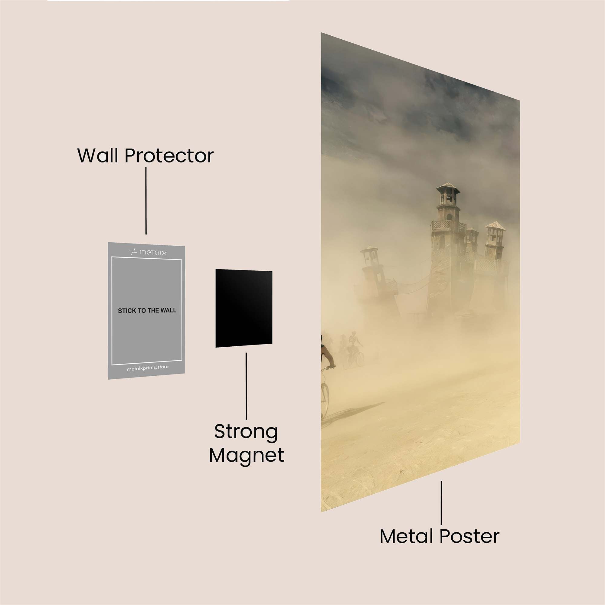 Dust Odyssey Safe Wall Magnetic / M