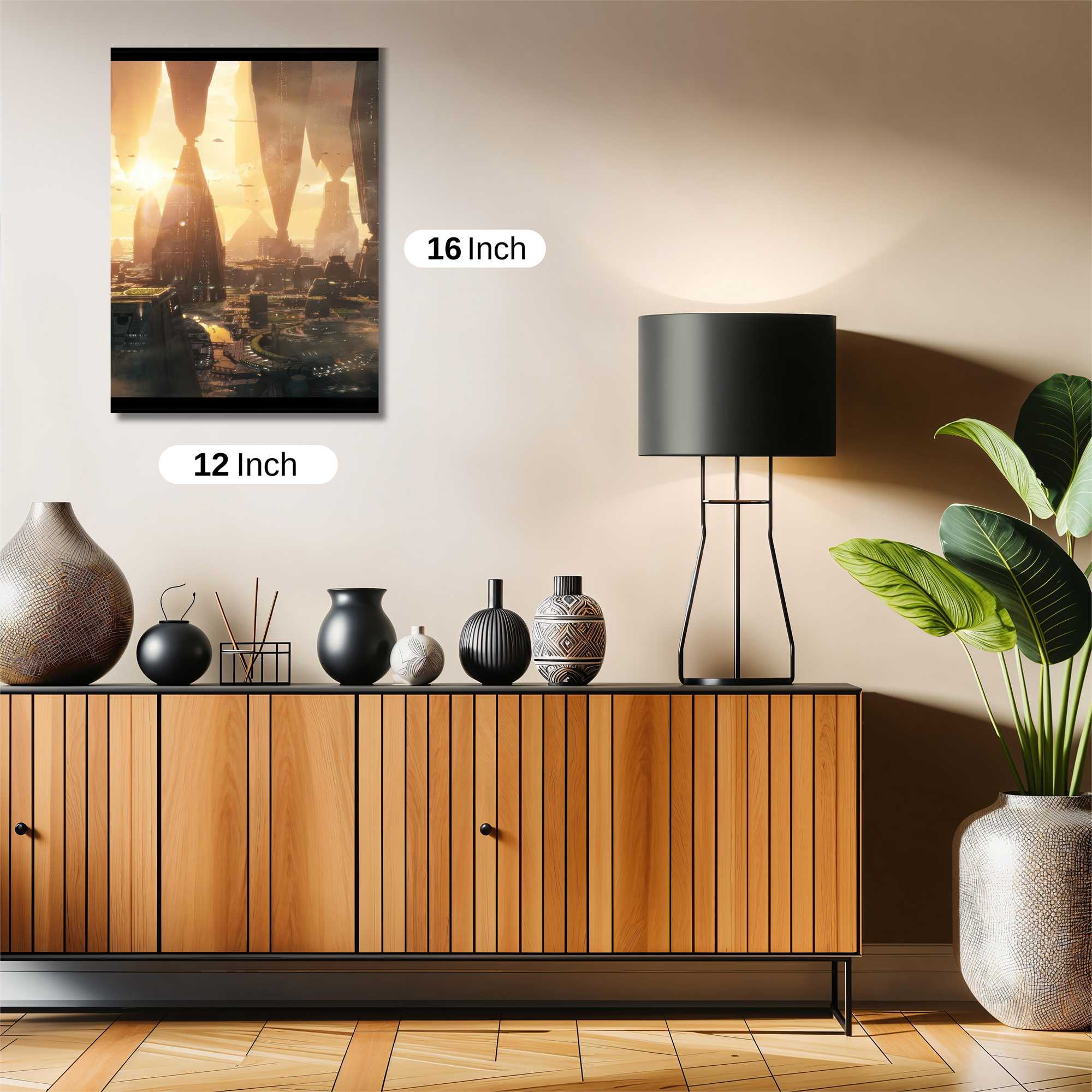 Coruscant Dreamscape Safe Wall Magnetic / M