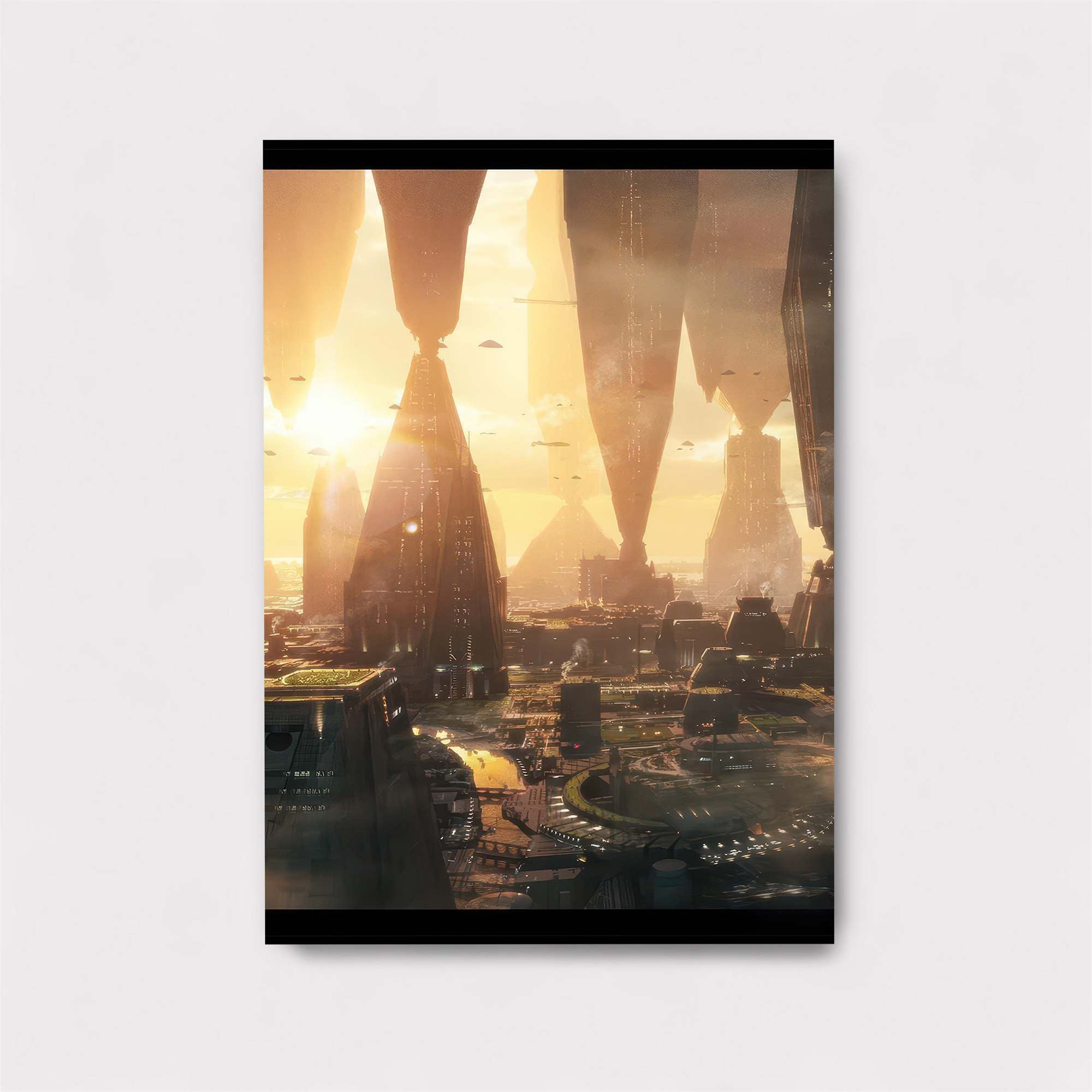 Coruscant Dreamscape Safe Wall Magnetic / M