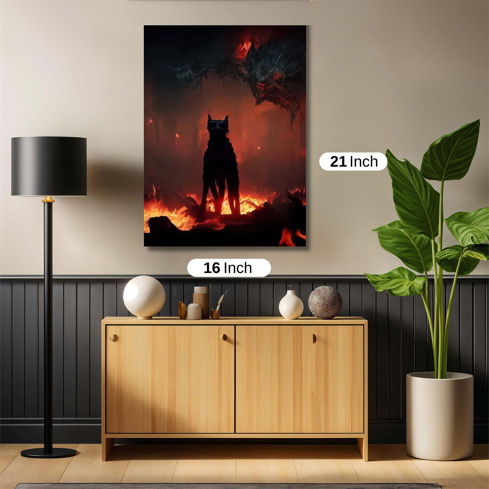 Hellhound Gloom Safe Wall Magnetic / M