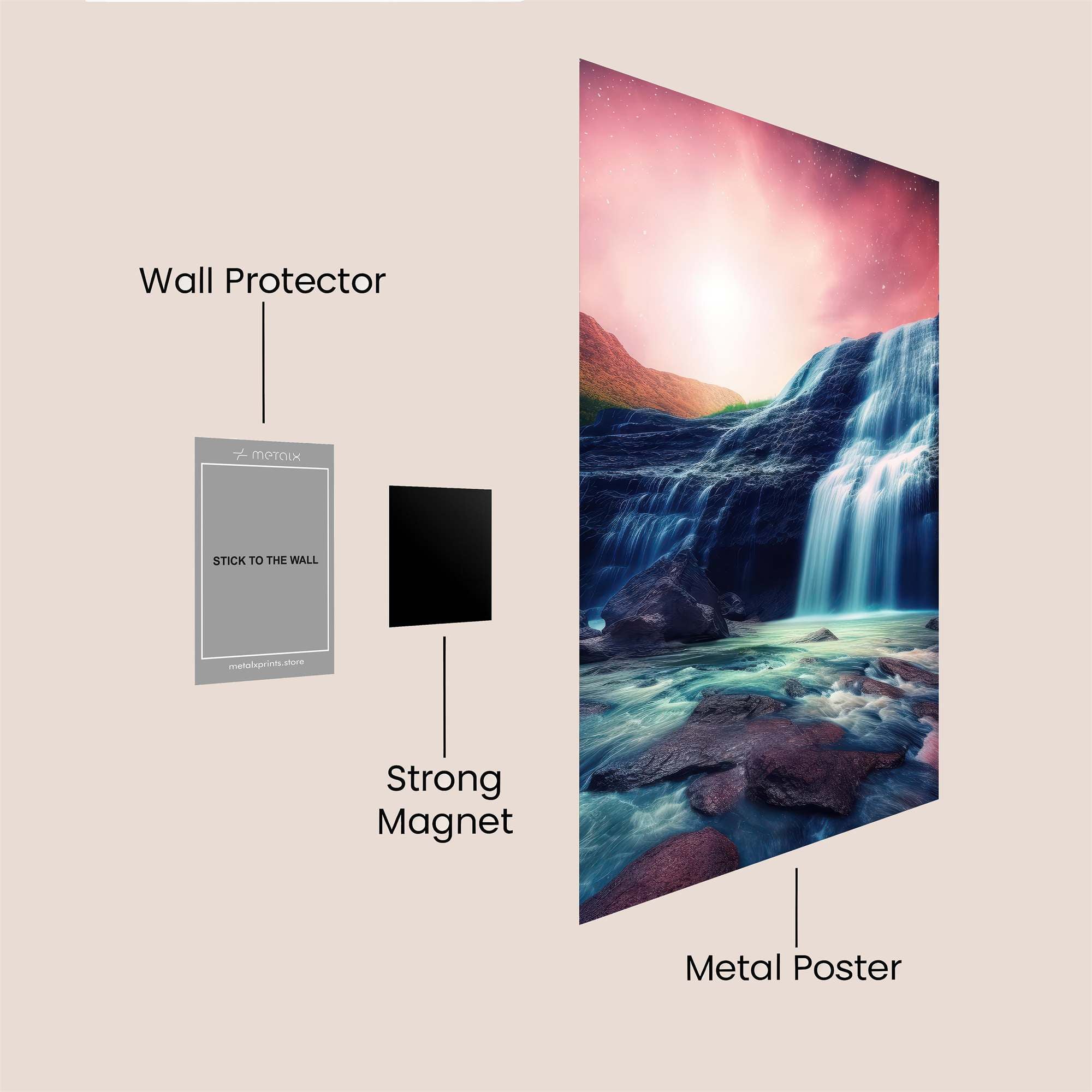 Cascade Dream Safe Wall Magnetic / M