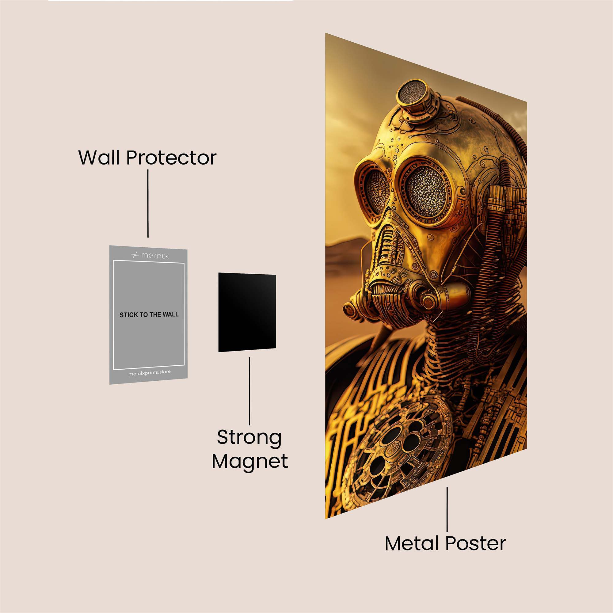 DesertGuardian Safe Wall Magnetic / M