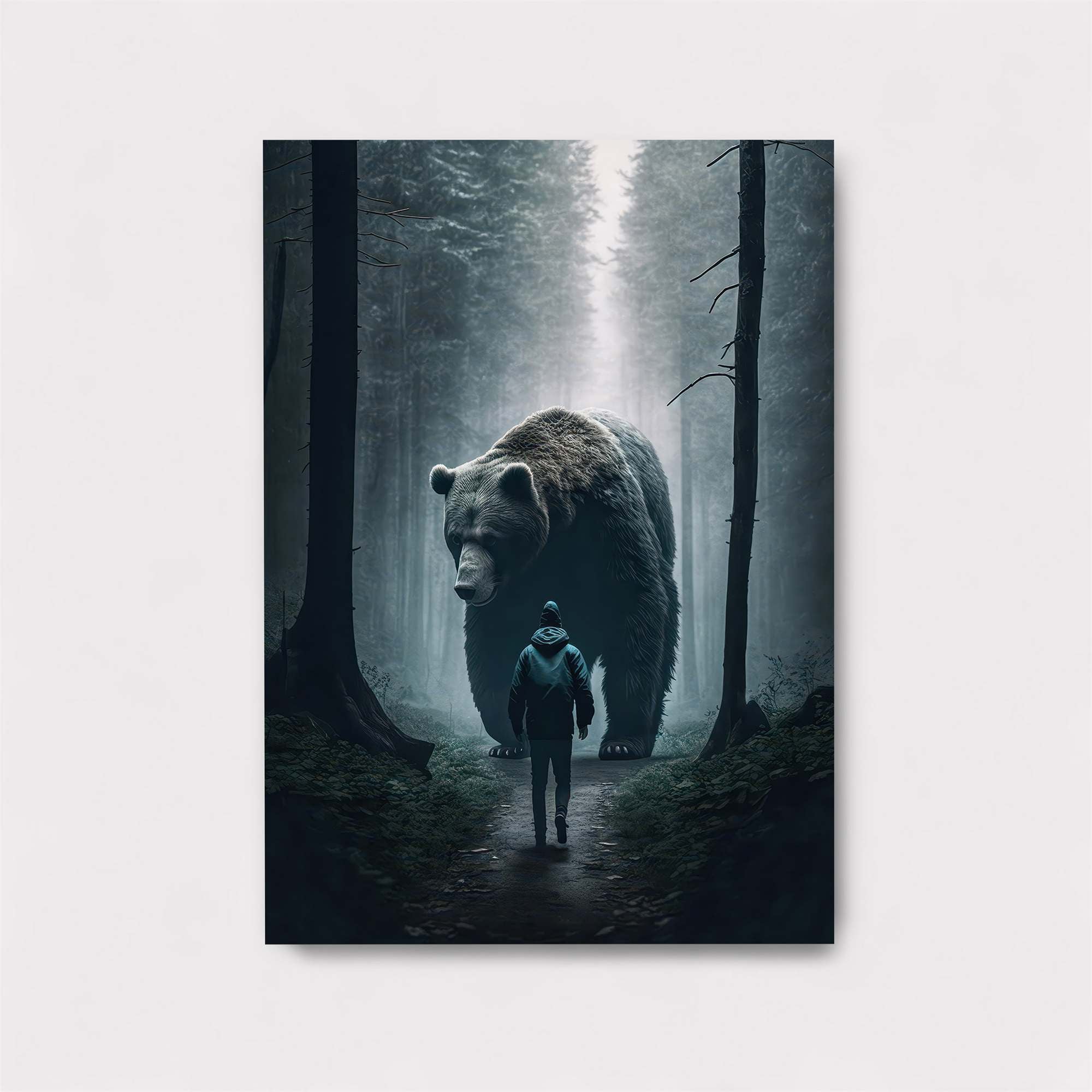 Bear Encounter Safe Wall Magnetic / M