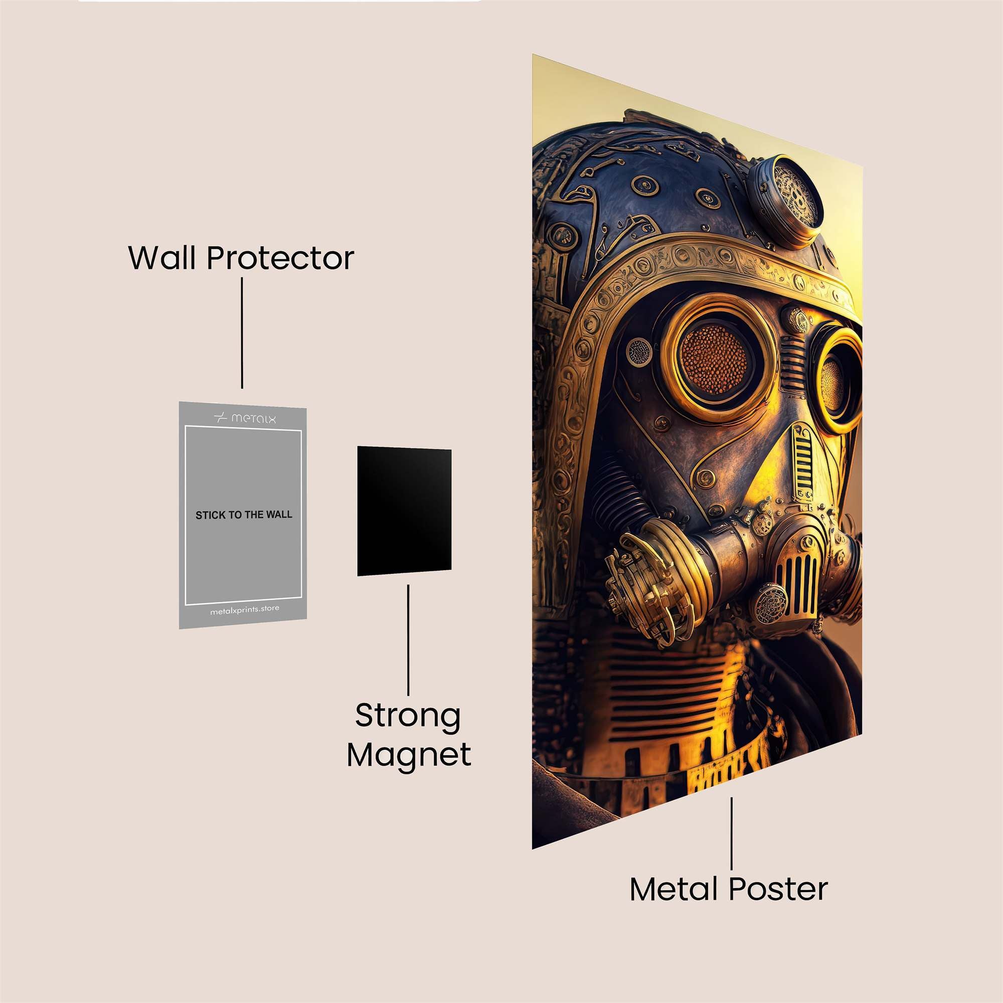 DesertGuardian Safe Wall Magnetic / M