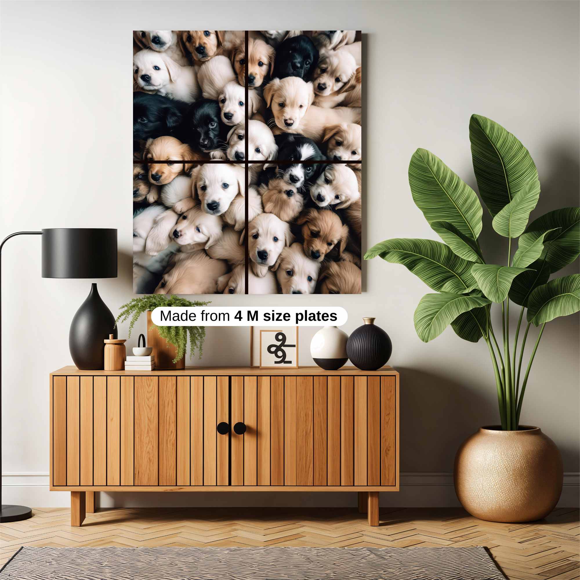 Puppy Bliss Safe Wall Magnetic / M