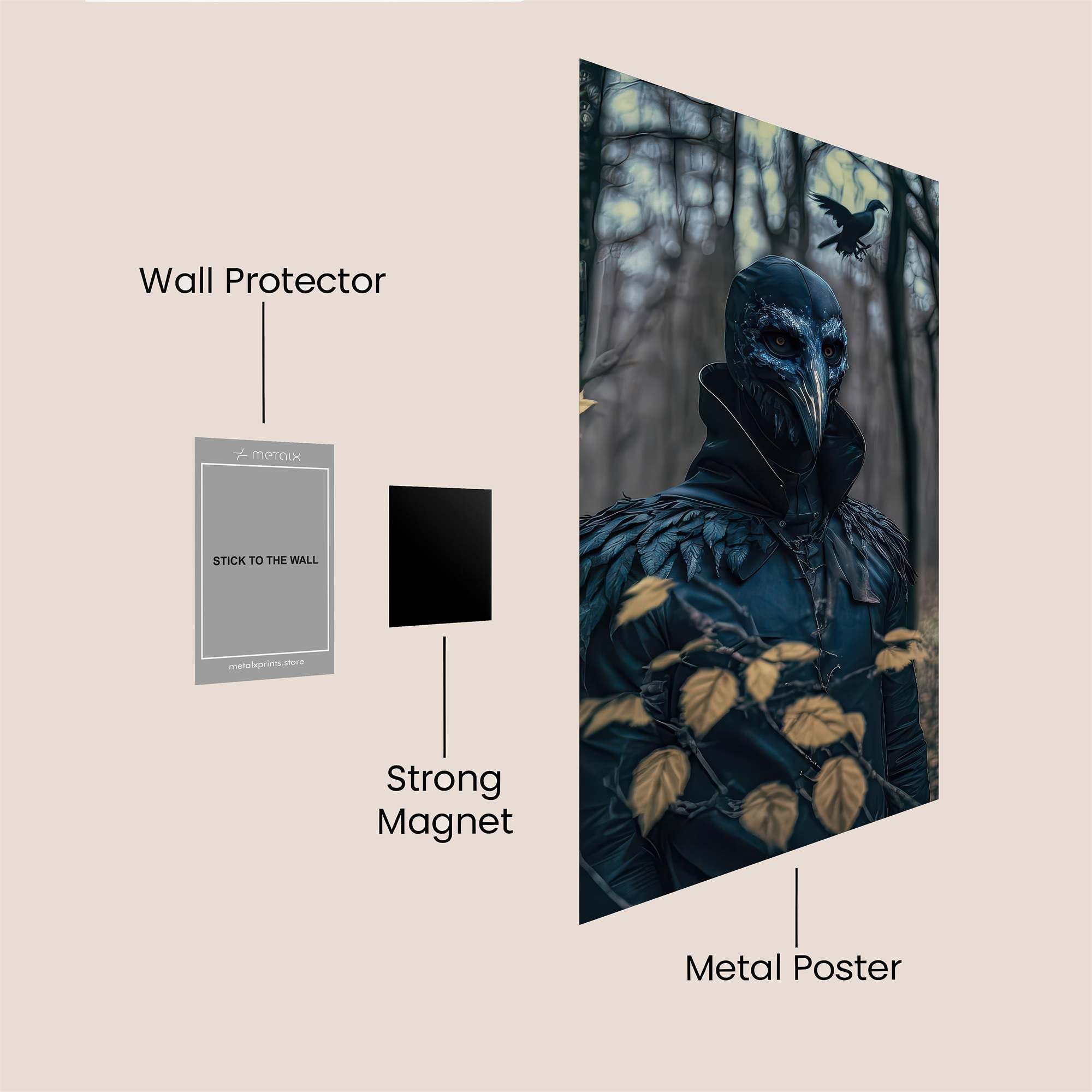 Raven Enigma Safe Wall Magnetic / M