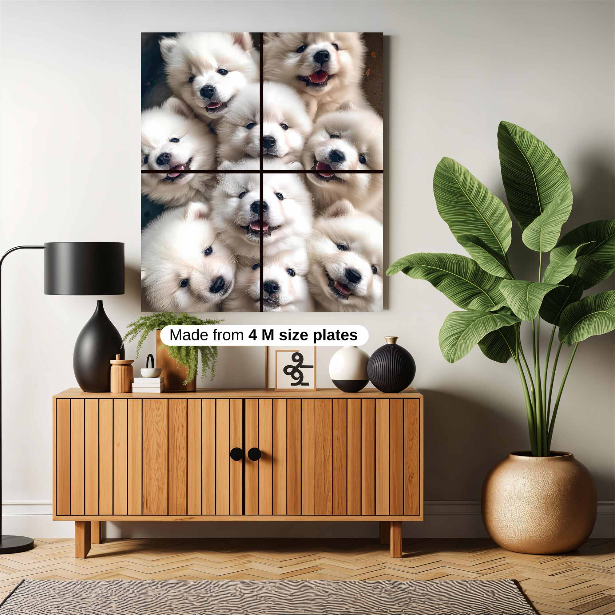 Samoyed Joy Safe Wall Magnetic / M