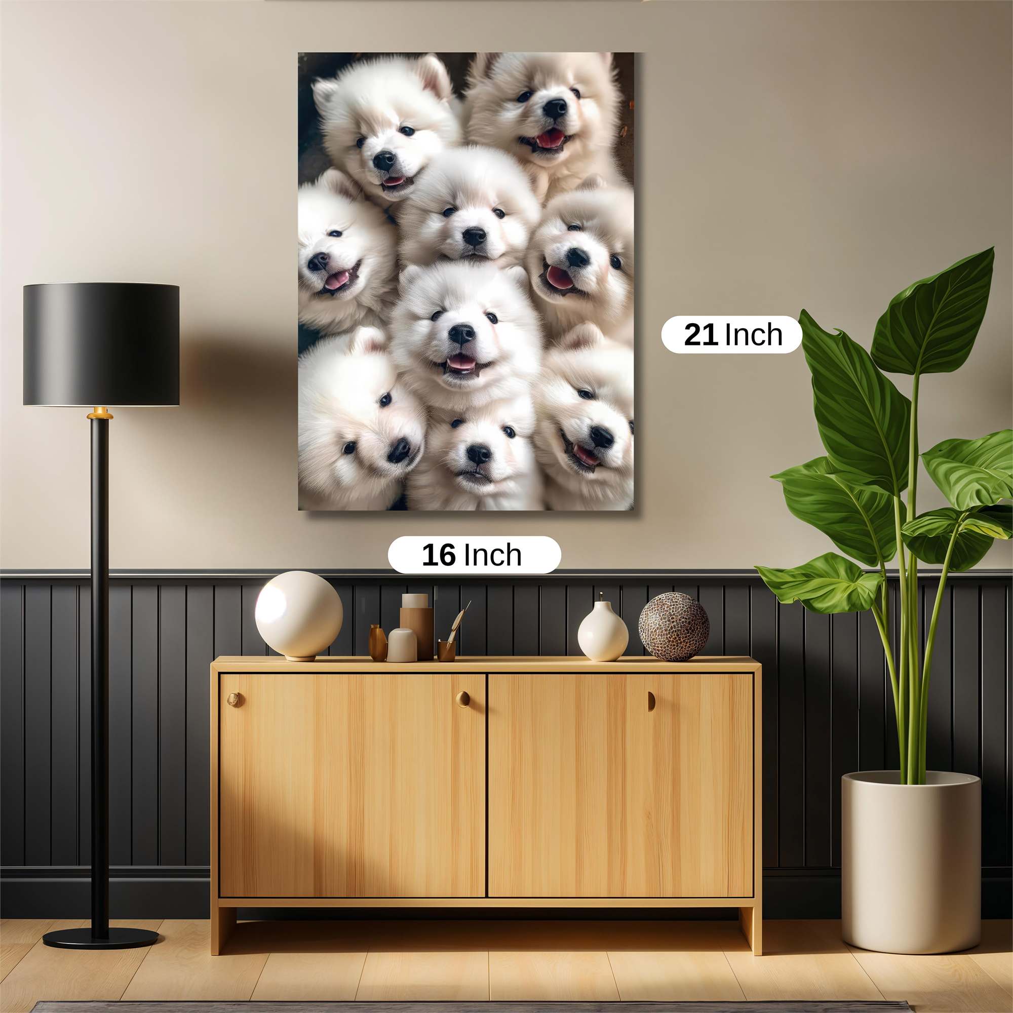 Samoyed Joy Safe Wall Magnetic / M