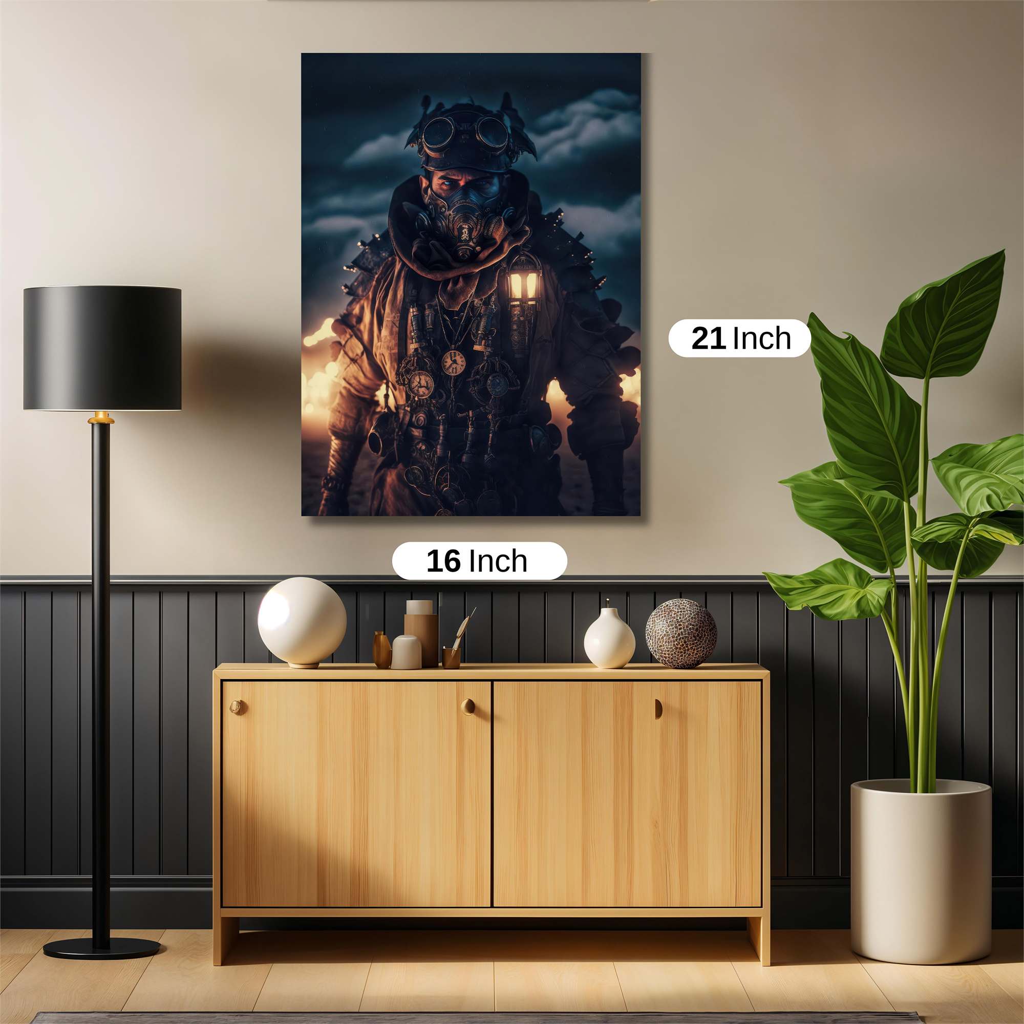 Wasteland Wanderer Safe Wall Magnetic / M