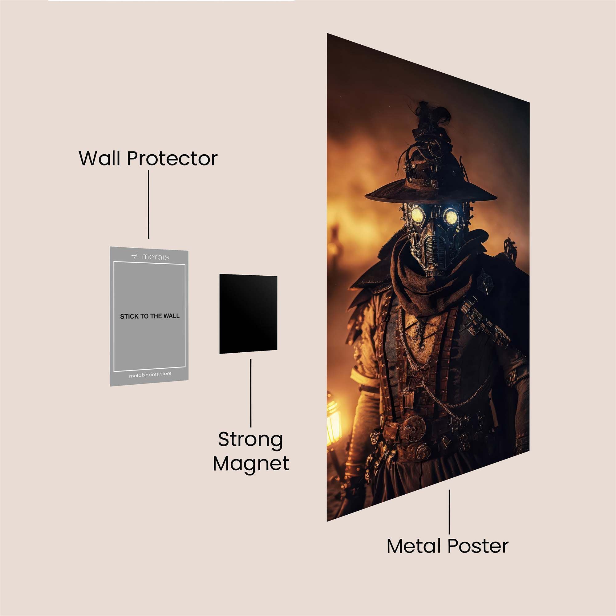 Plague Mystic Safe Wall Magnetic / M