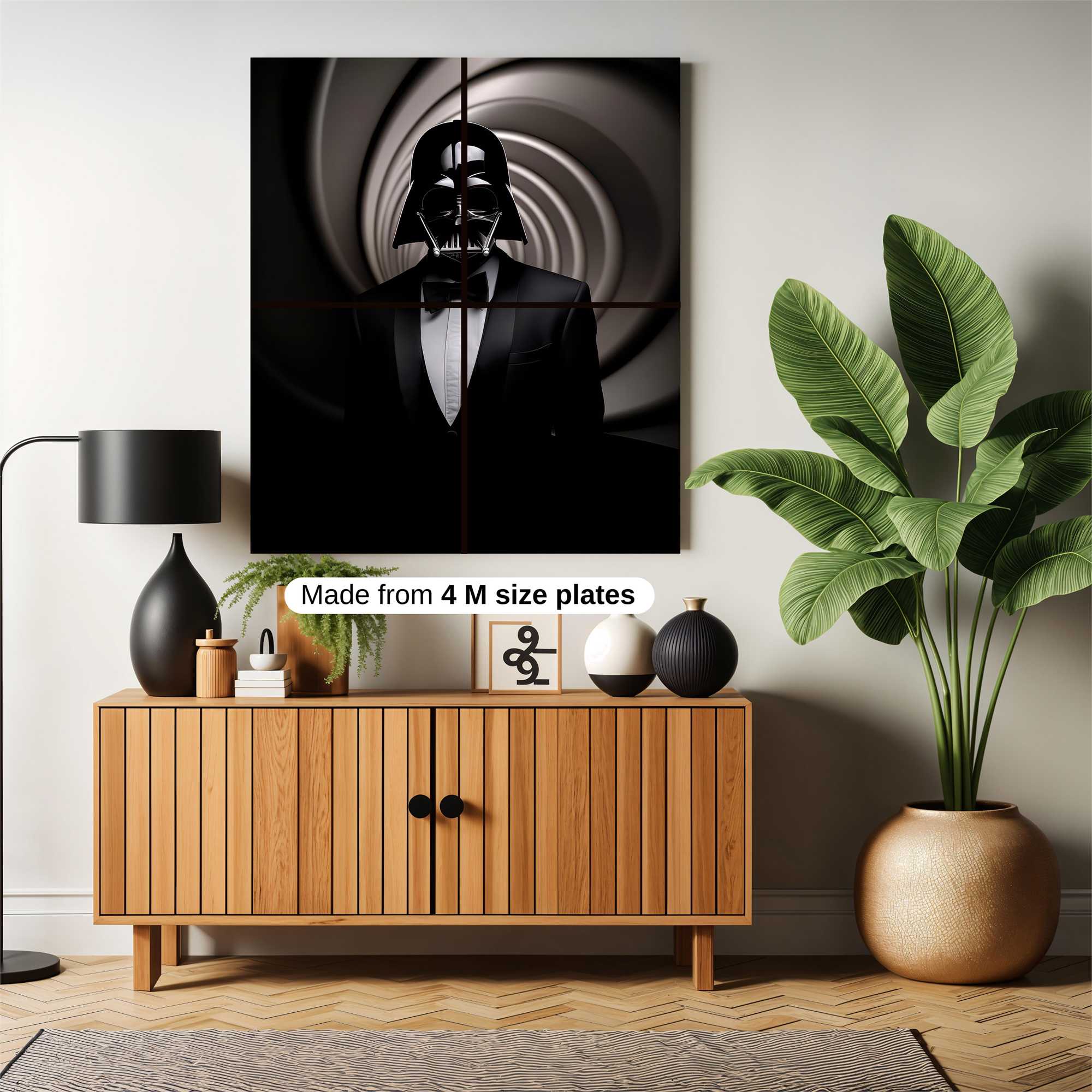 Vader Elegant Safe Wall Magnetic / M