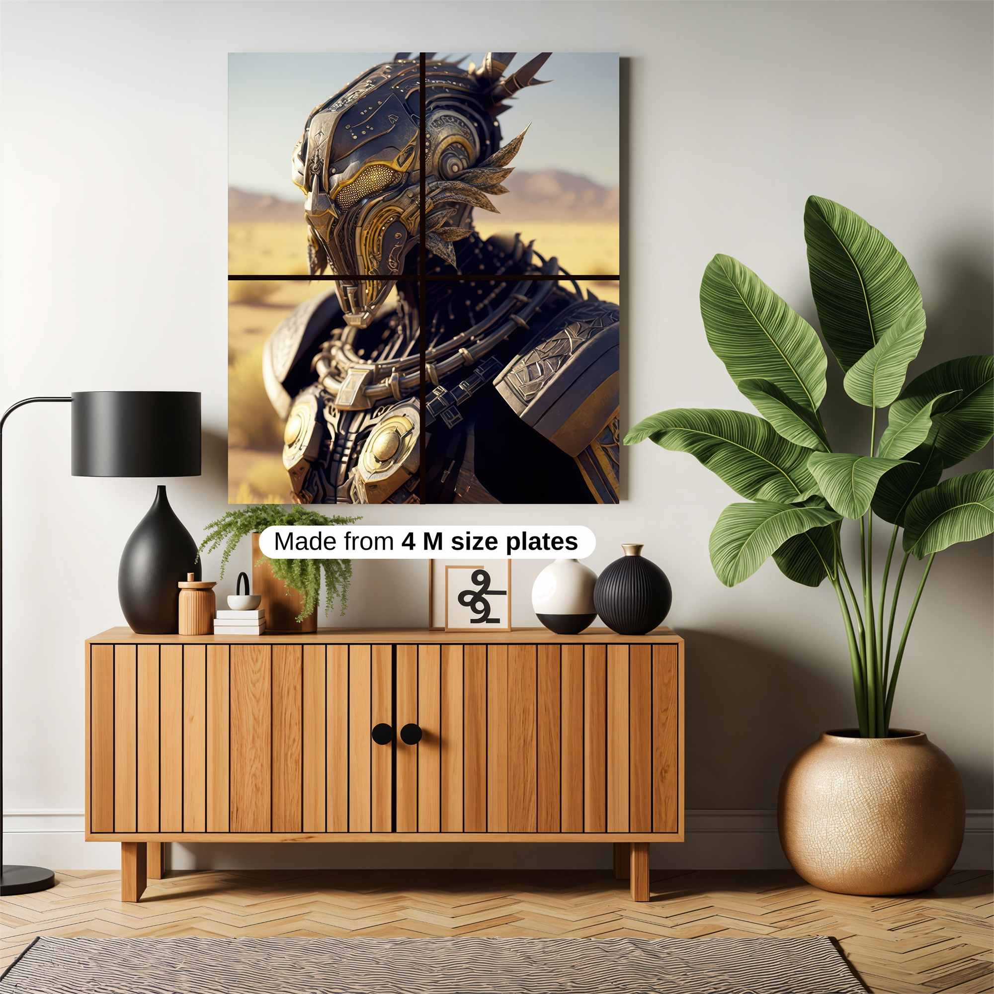 Nebula Warrior Safe Wall Magnetic / M