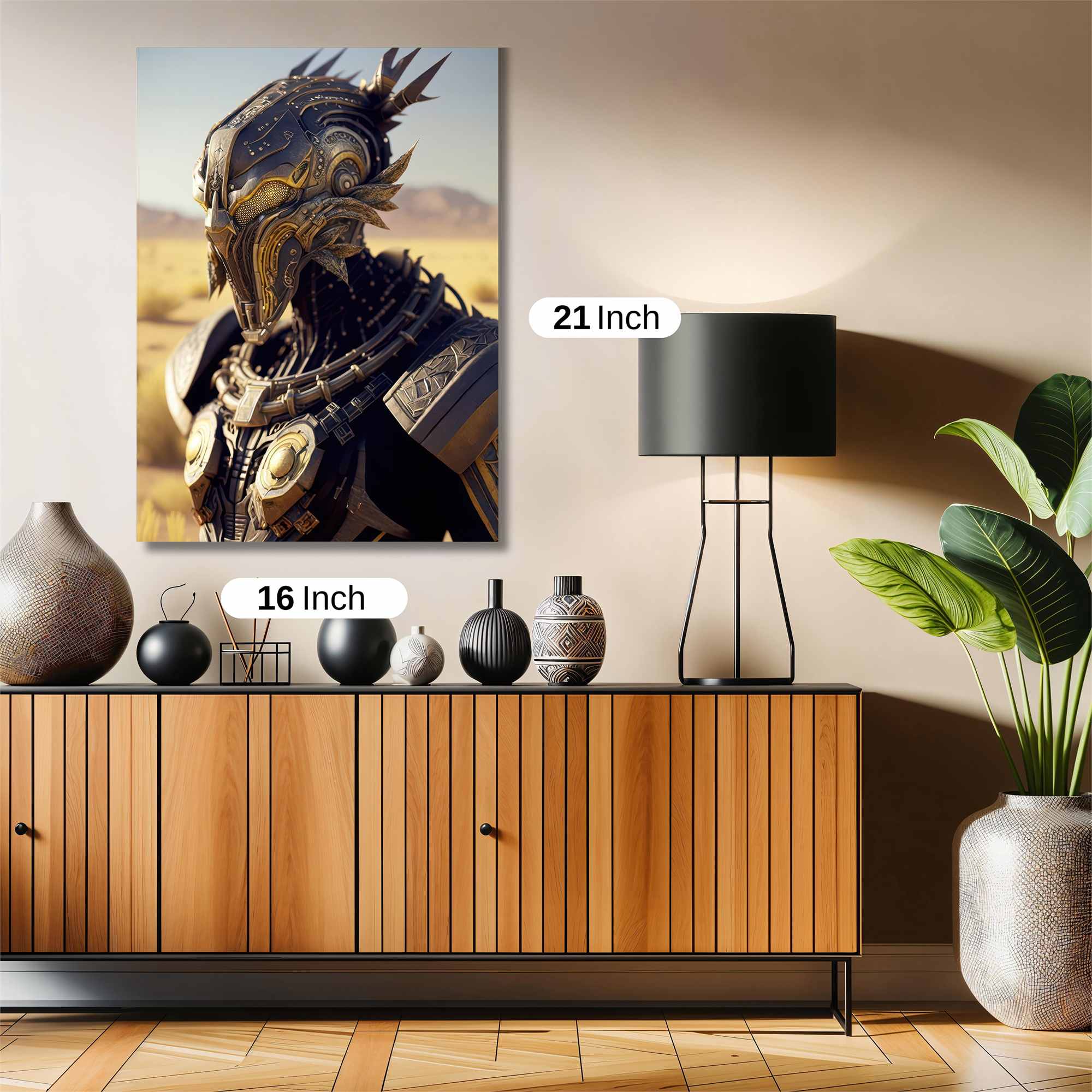Nebula Warrior Safe Wall Magnetic / M