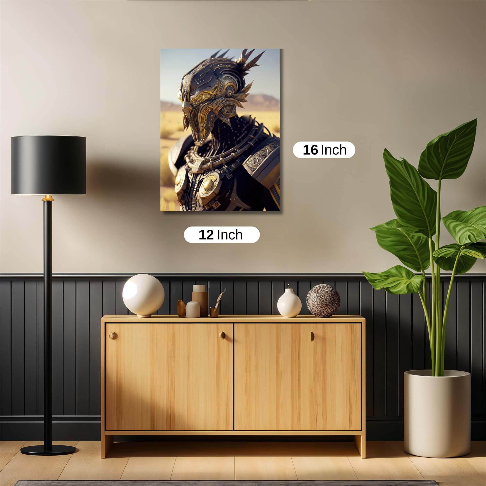 Nebula Warrior Safe Wall Magnetic / M