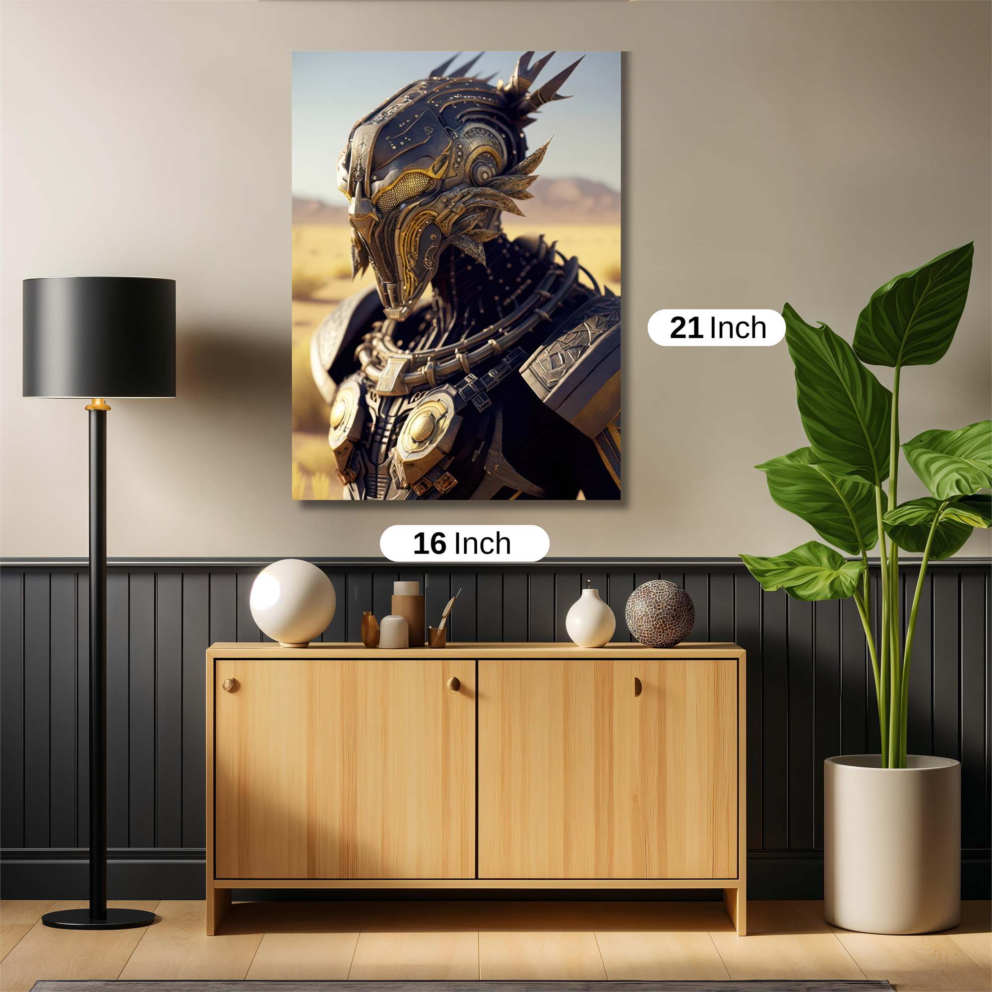 Nebula Warrior Safe Wall Magnetic / M