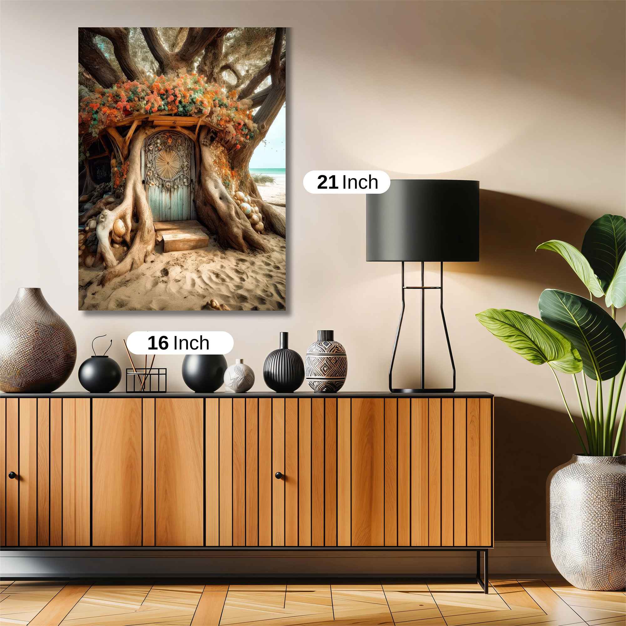 Treehouse Tranquil Safe Wall Magnetic / M