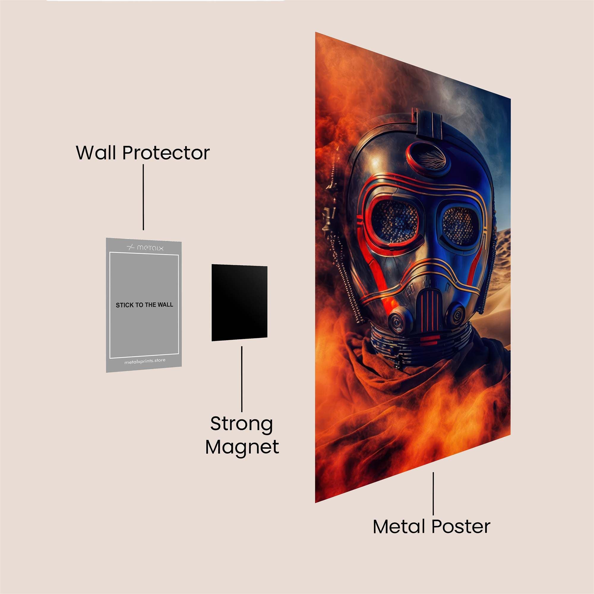 DesertGuardian Safe Wall Magnetic / M