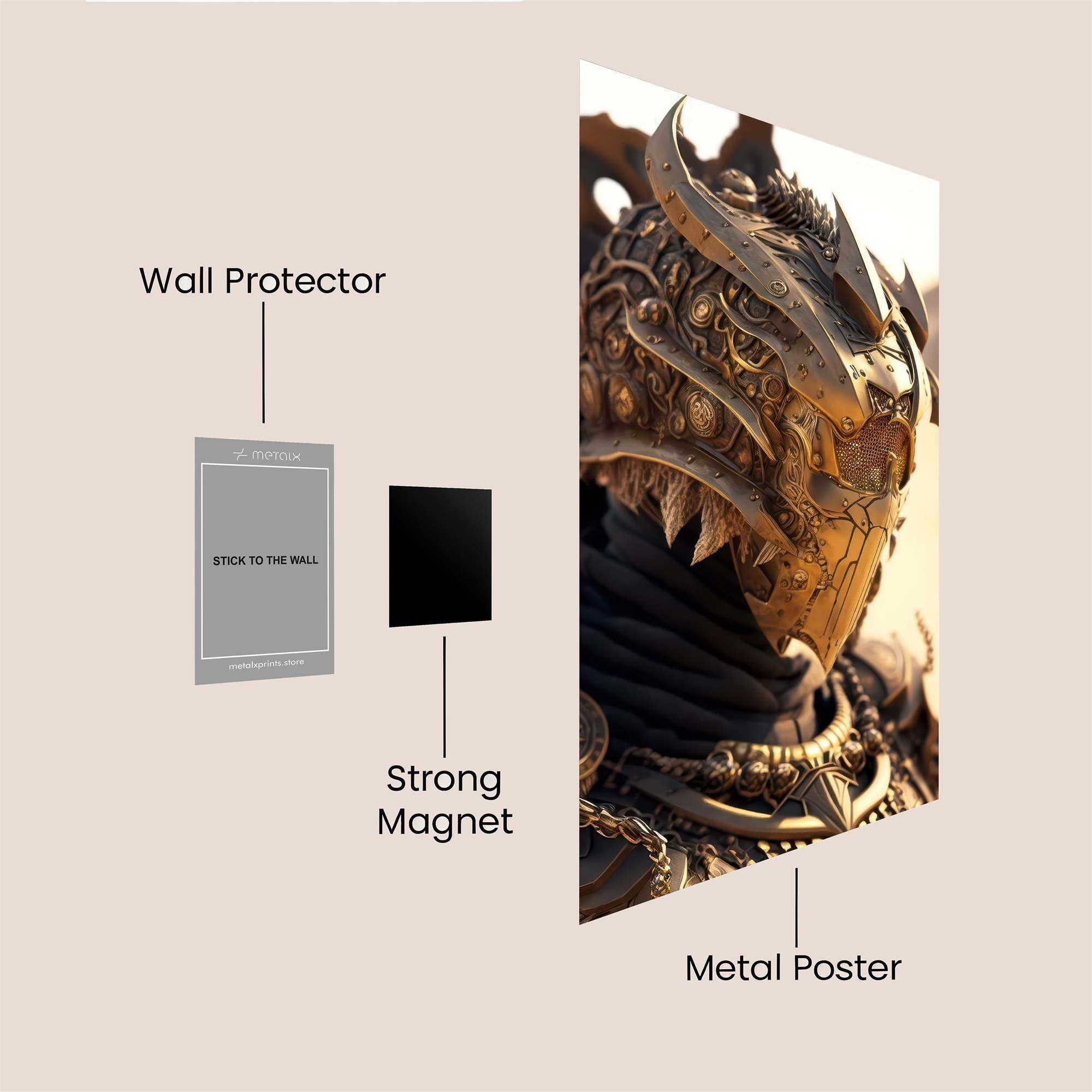 Anubis Majestic Safe Wall Magnetic / M