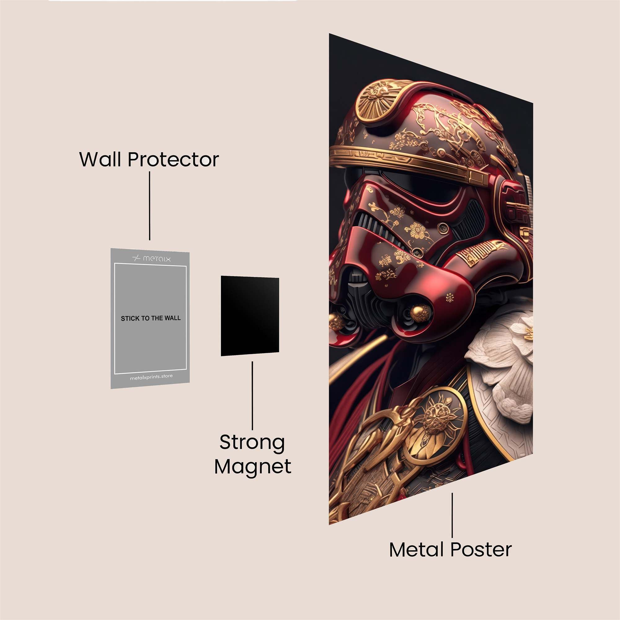 Trooper Regal Safe Wall Magnetic / M