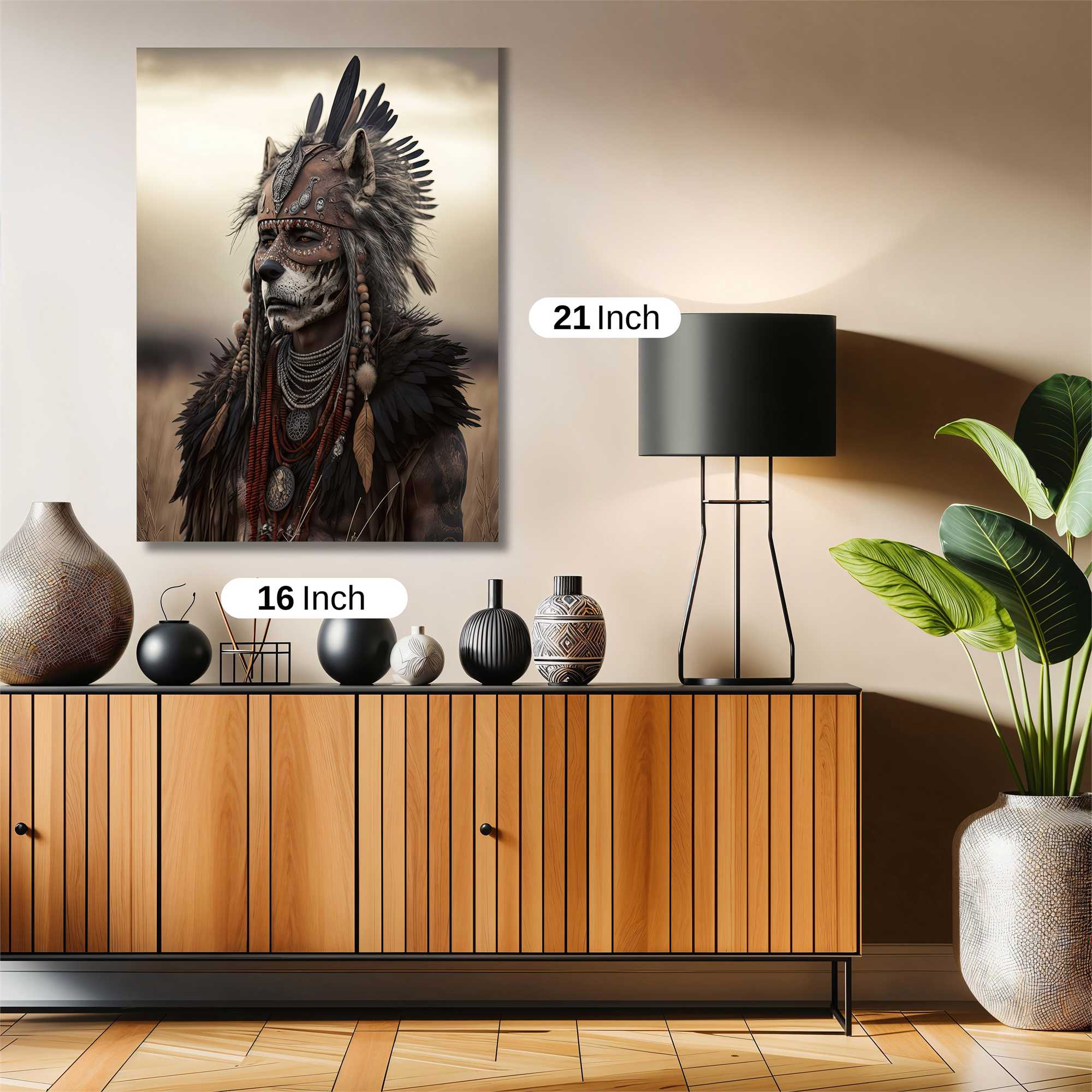 Wolf Spirit Safe Wall Magnetic / M