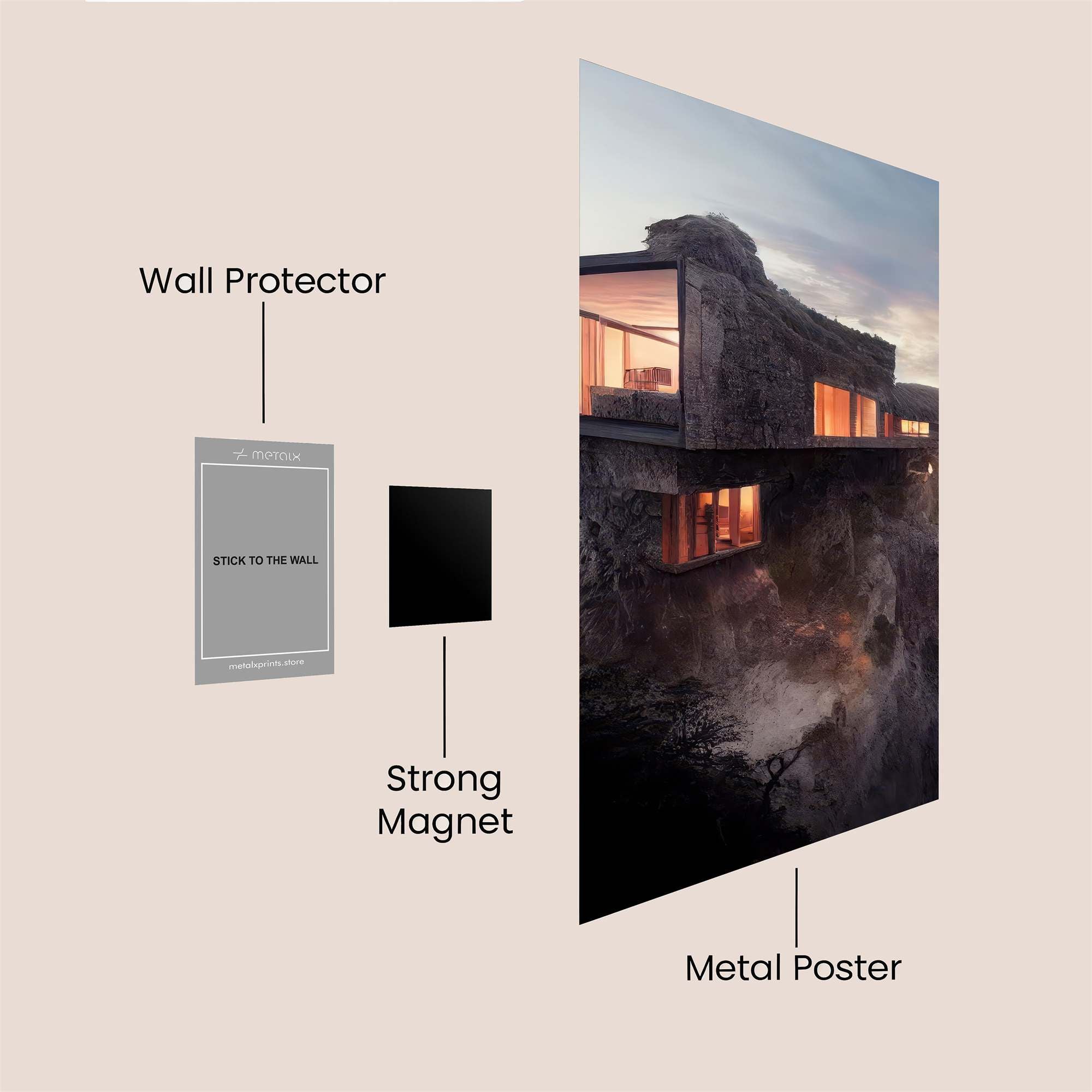 Cliff Haven Safe Wall Magnetic / M