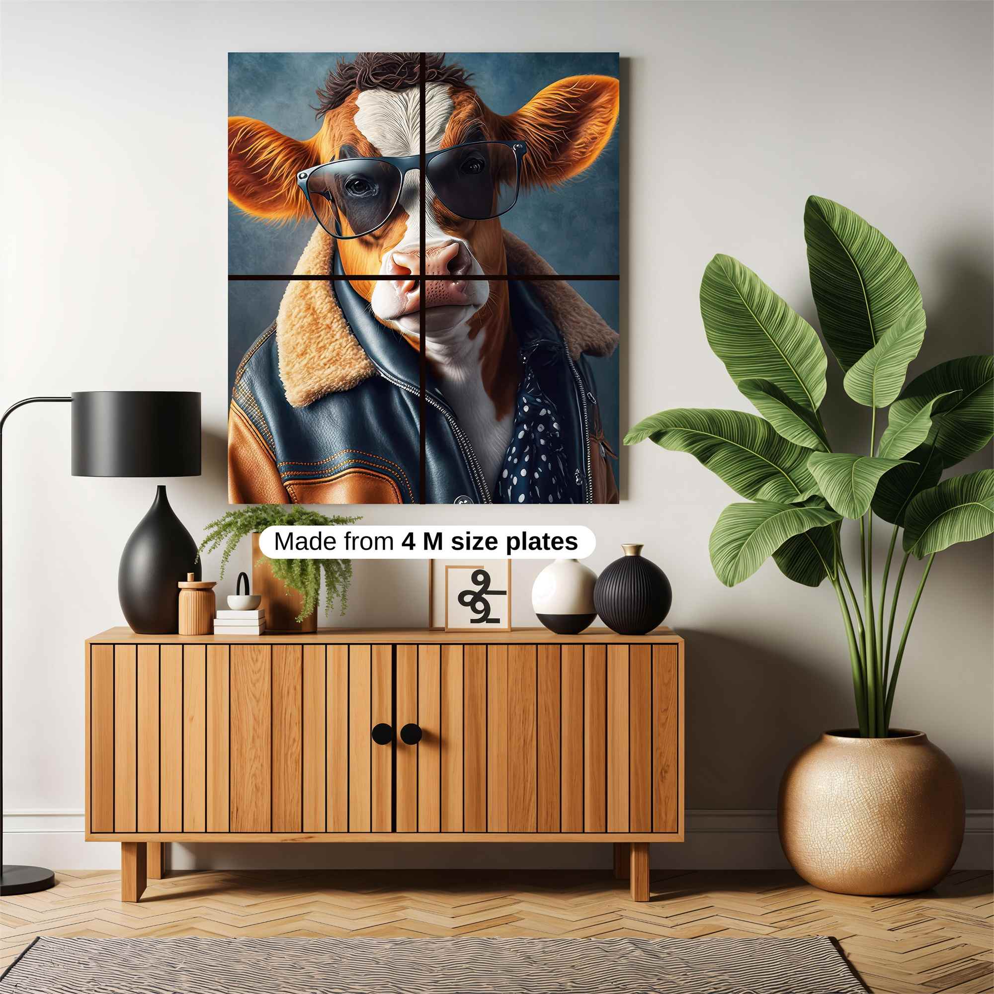 Cool Cow Safe Wall Magnetic / M