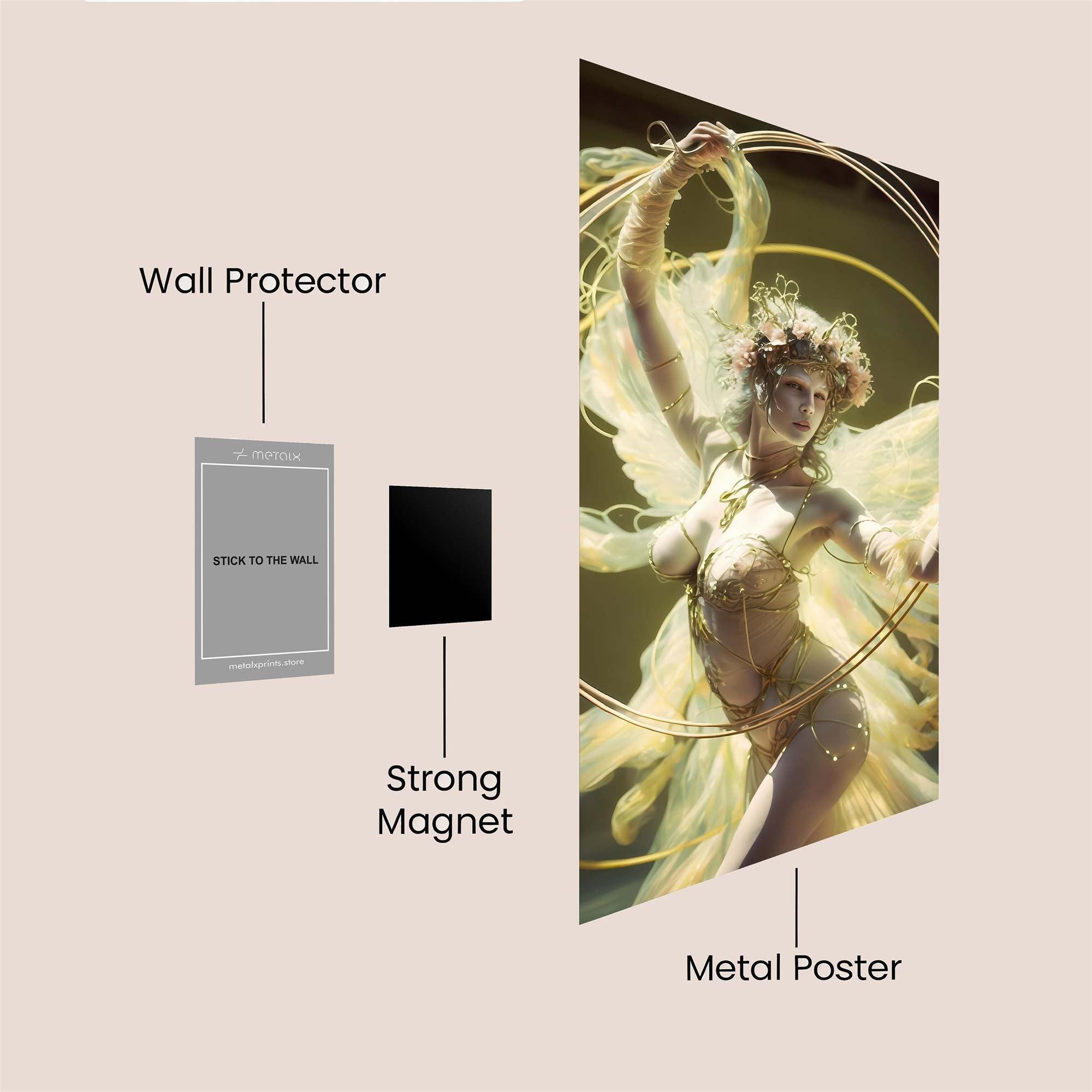 Fairy Enchanting Safe Wall Magnetic / M