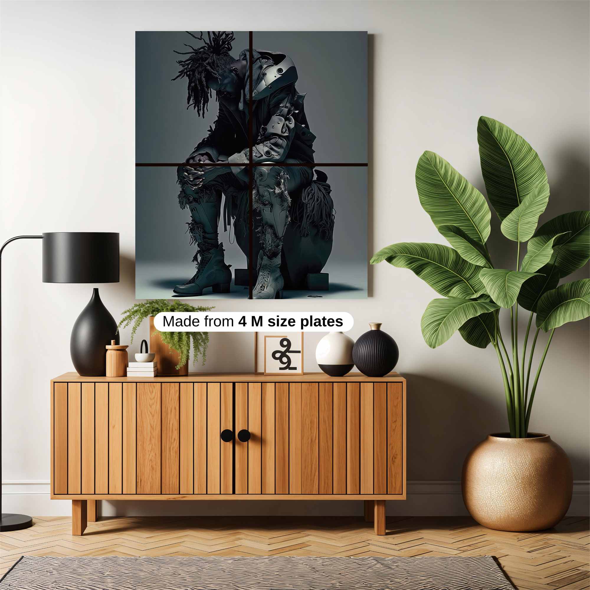 Cyber Despair Safe Wall Magnetic / M