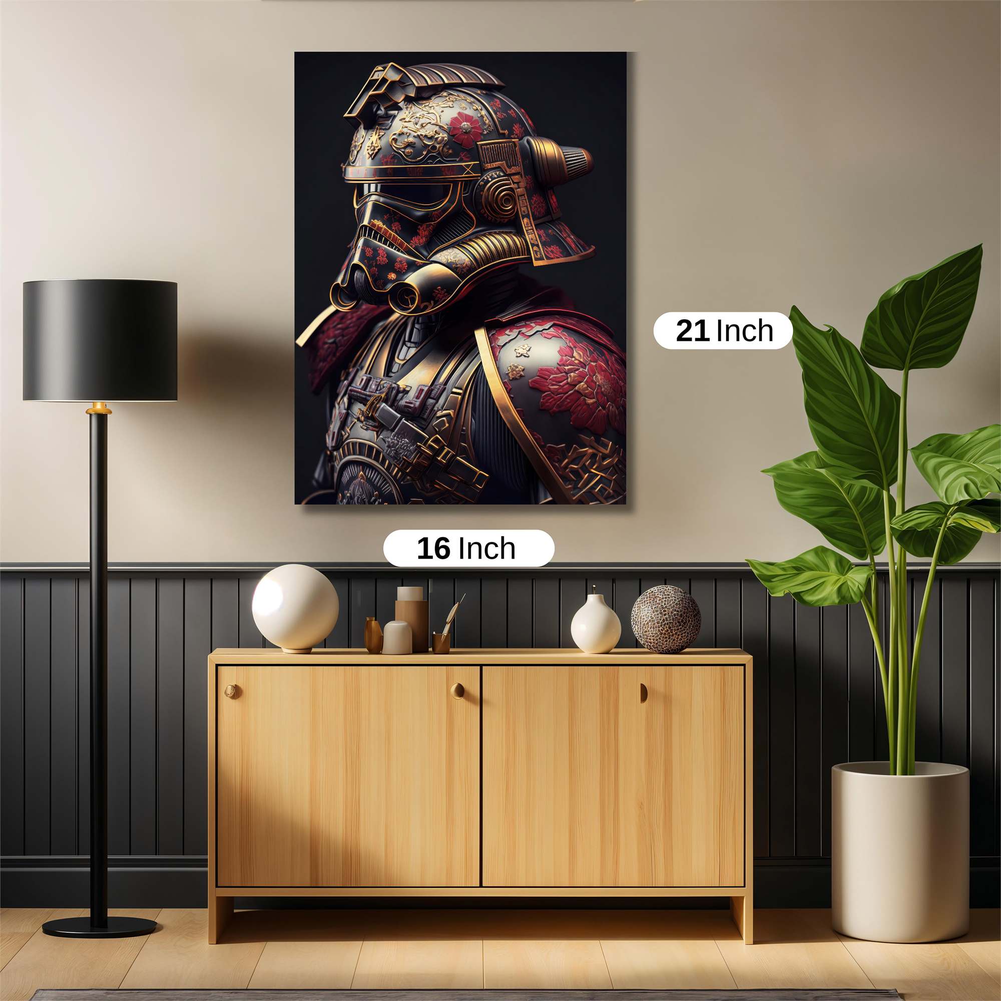 Samurai Serenity Safe Wall Magnetic / M