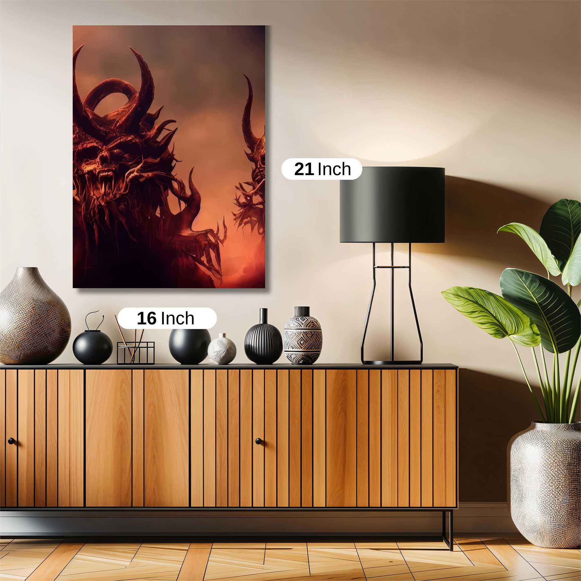 Demon Fury Safe Wall Magnetic / M