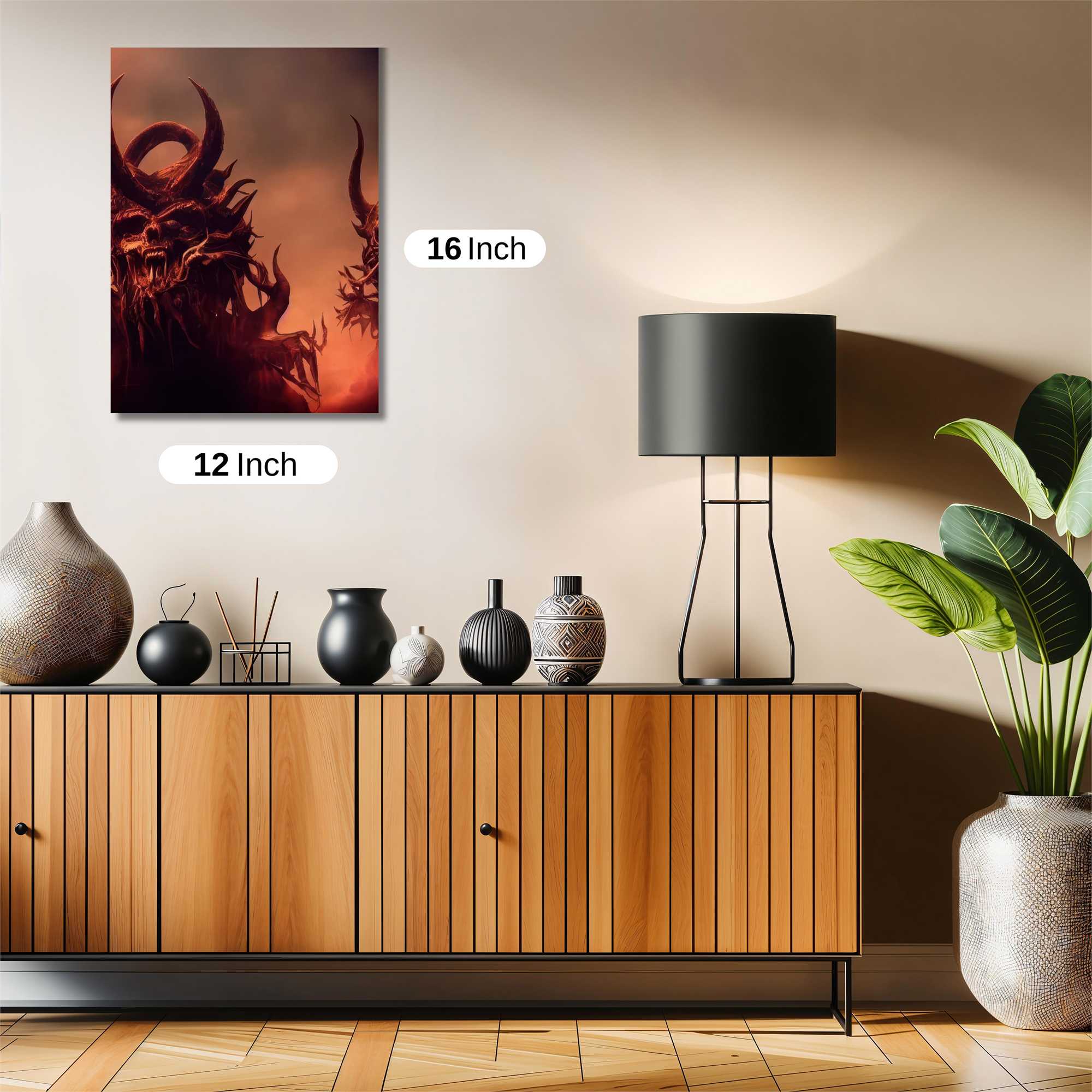 Demon Fury Safe Wall Magnetic / M