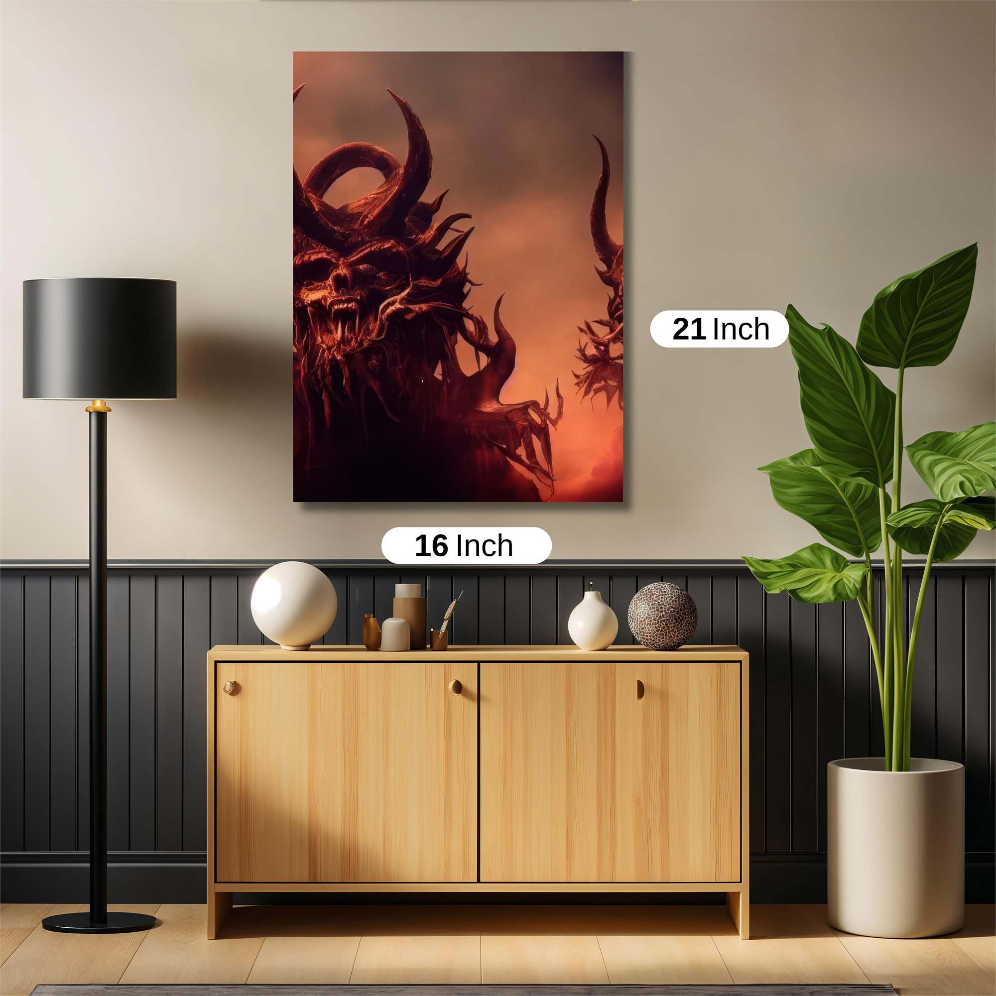 Demon Fury Safe Wall Magnetic / M