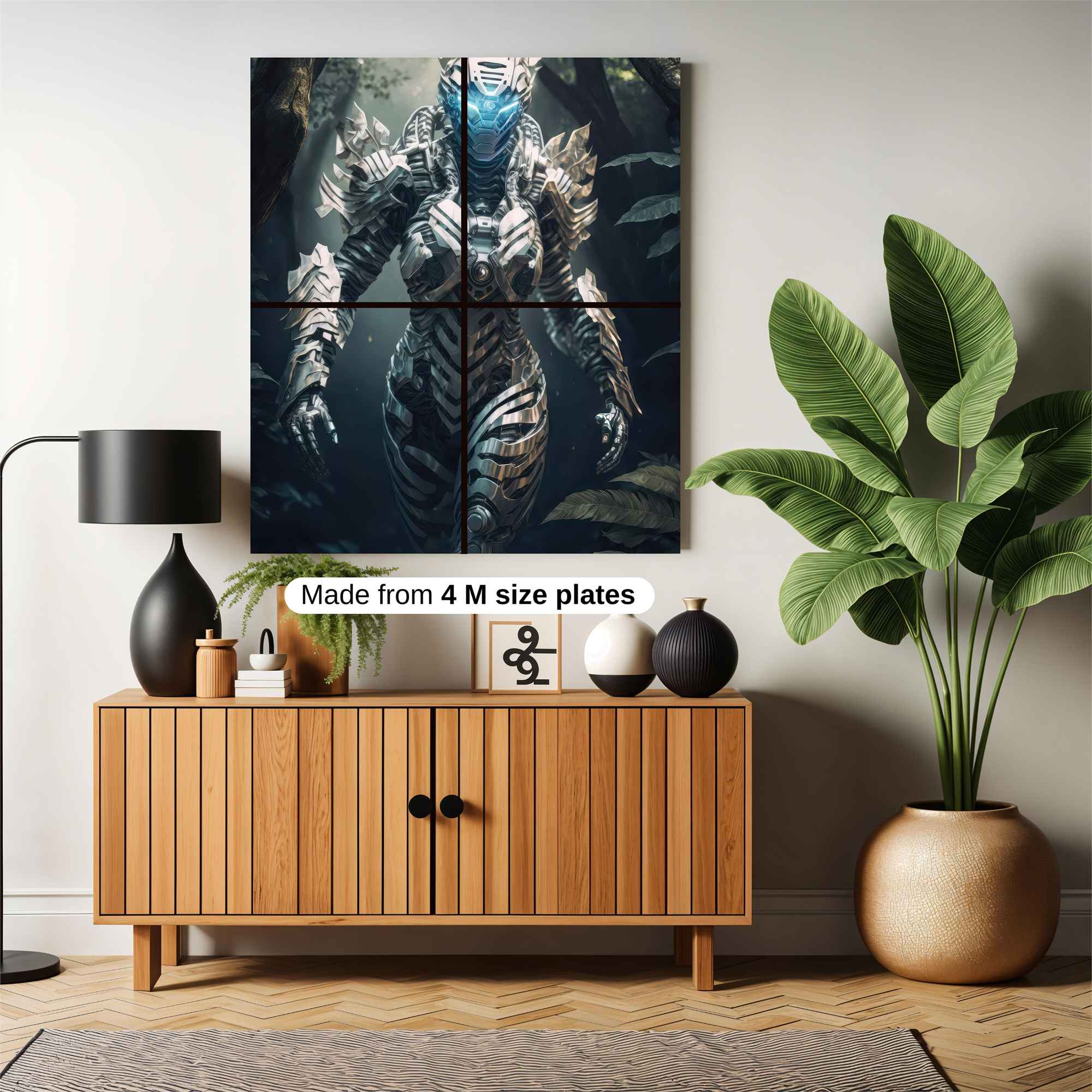 Robot Enigma Safe Wall Magnetic / M