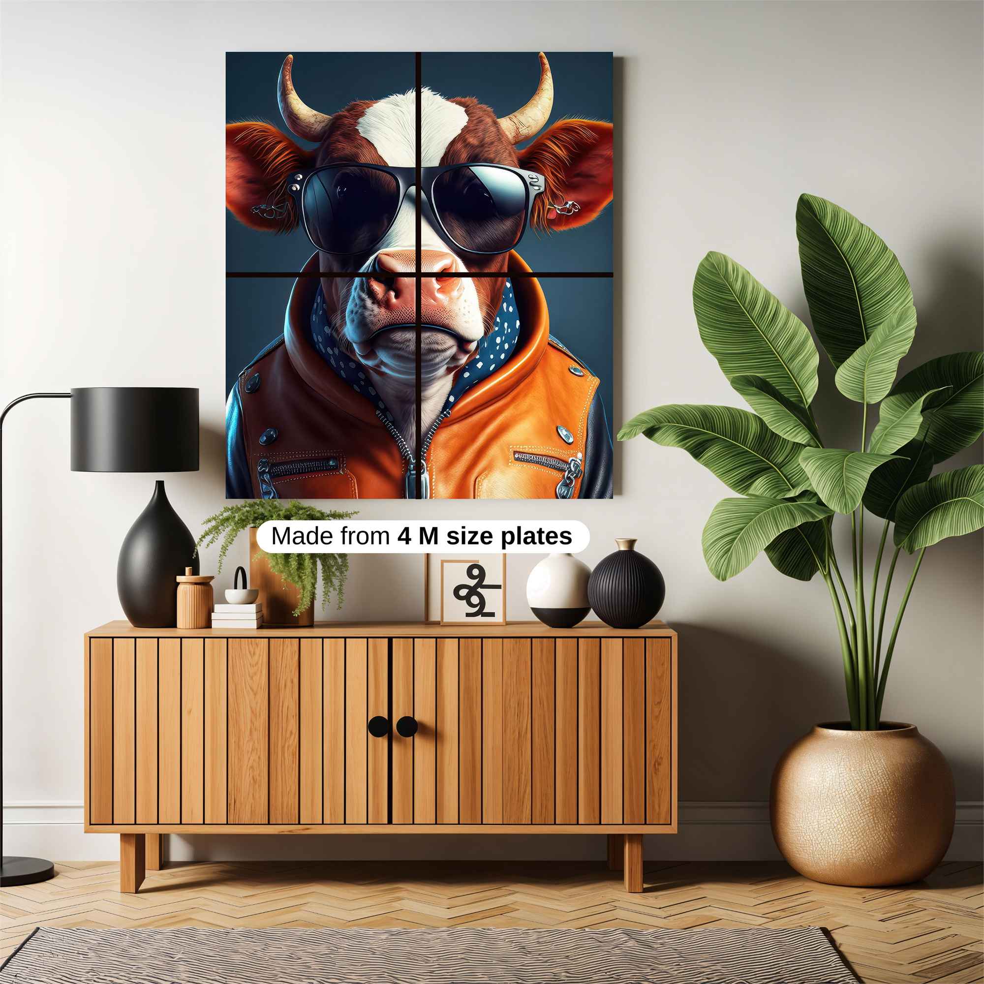 Bovine Rebel Safe Wall Magnetic / M