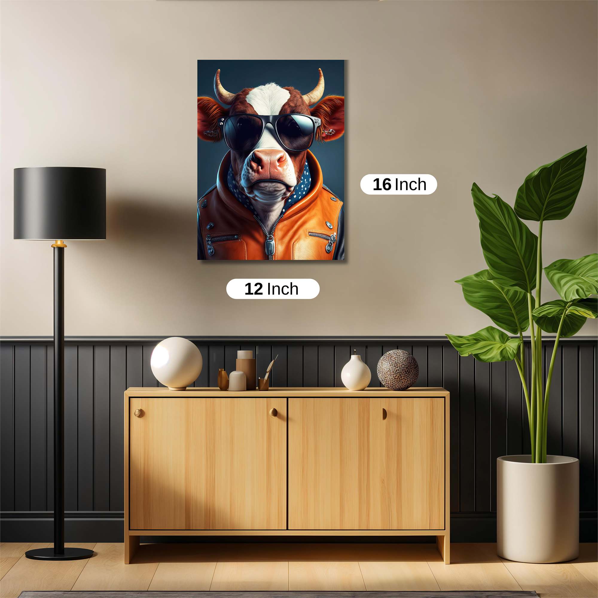 Bovine Rebel Safe Wall Magnetic / M