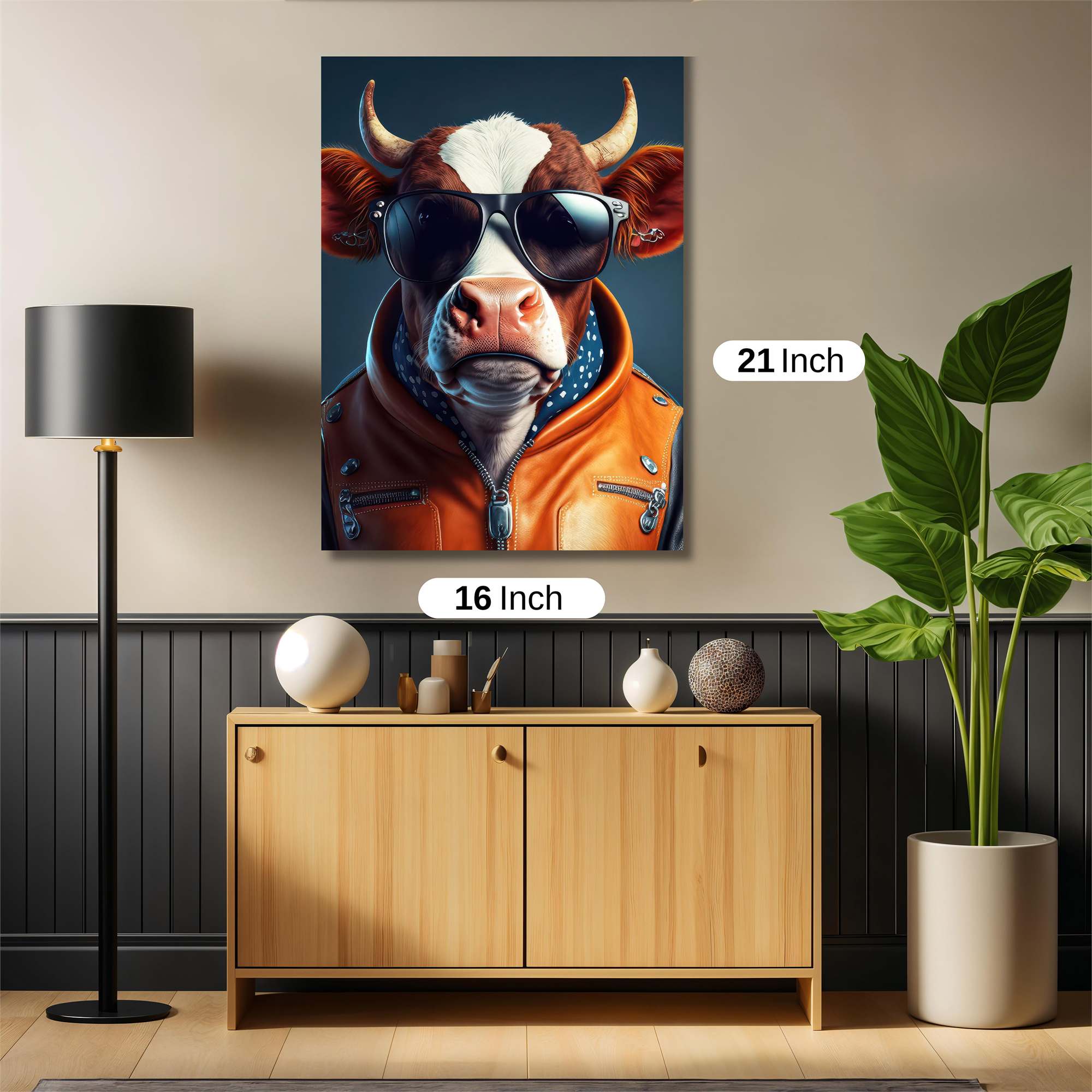 Bovine Rebel Safe Wall Magnetic / M