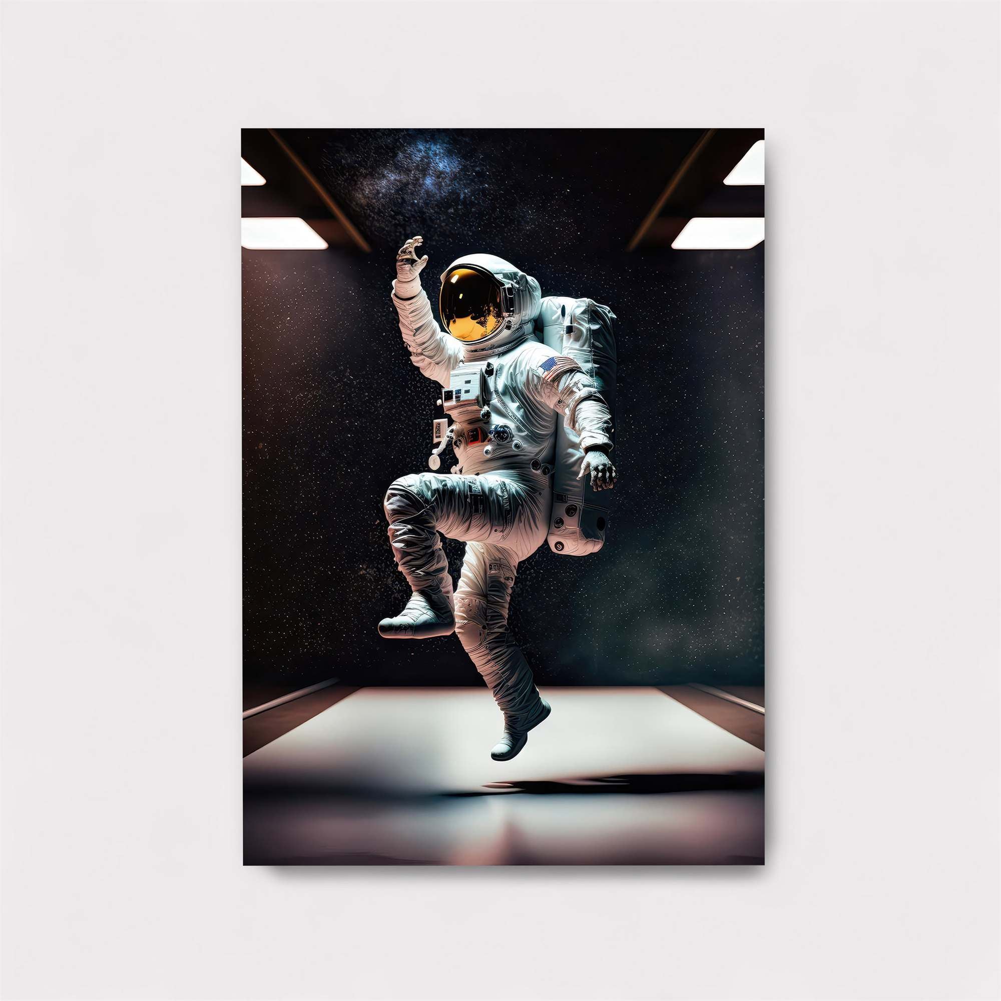 Astronaut Leap Safe Wall Magnetic / M