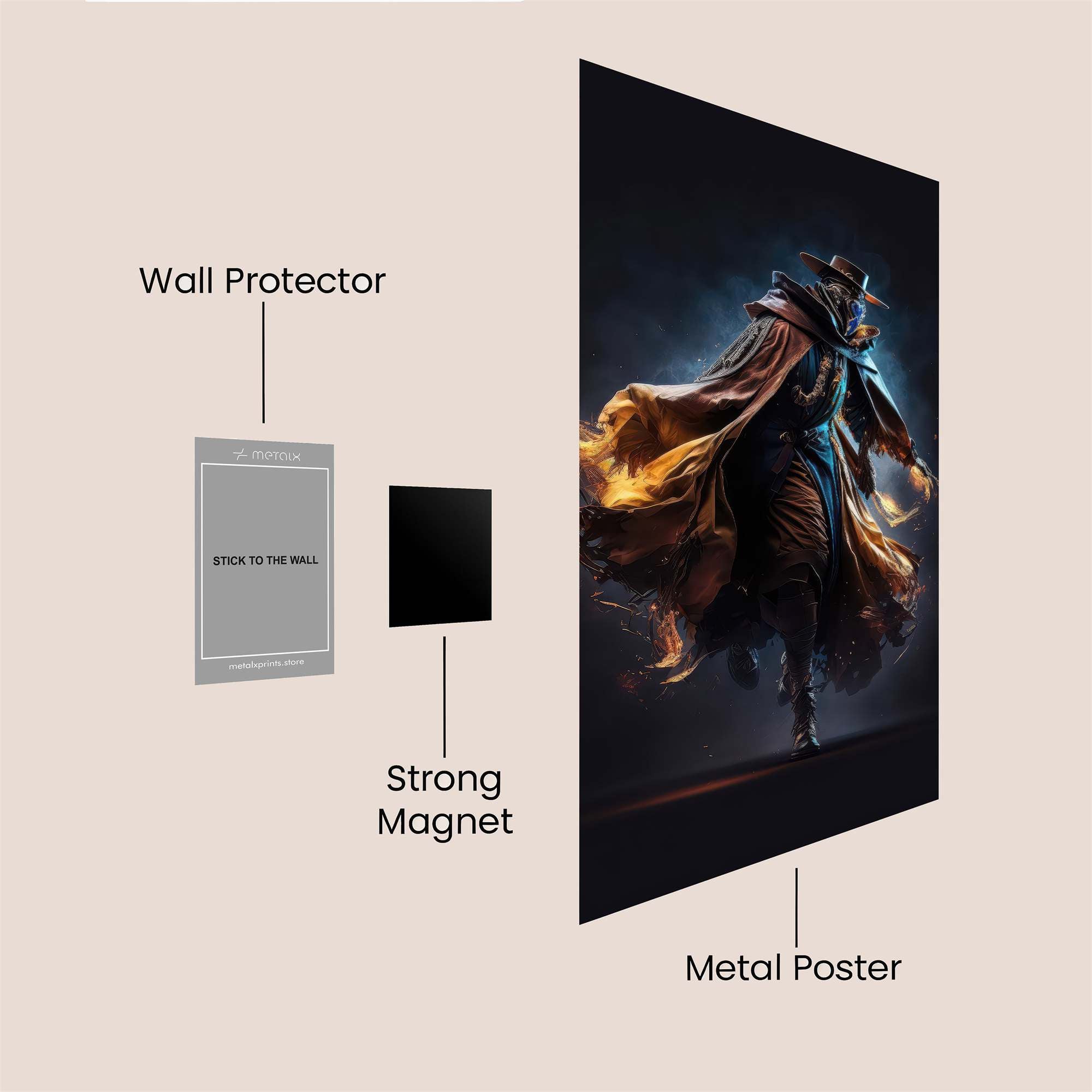 Plague Enigma Safe Wall Magnetic / M