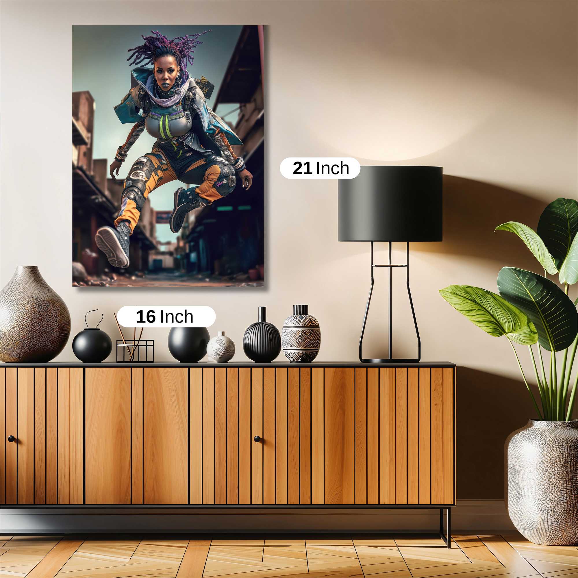 Cyberpunk Rebel Safe Wall Magnetic / M