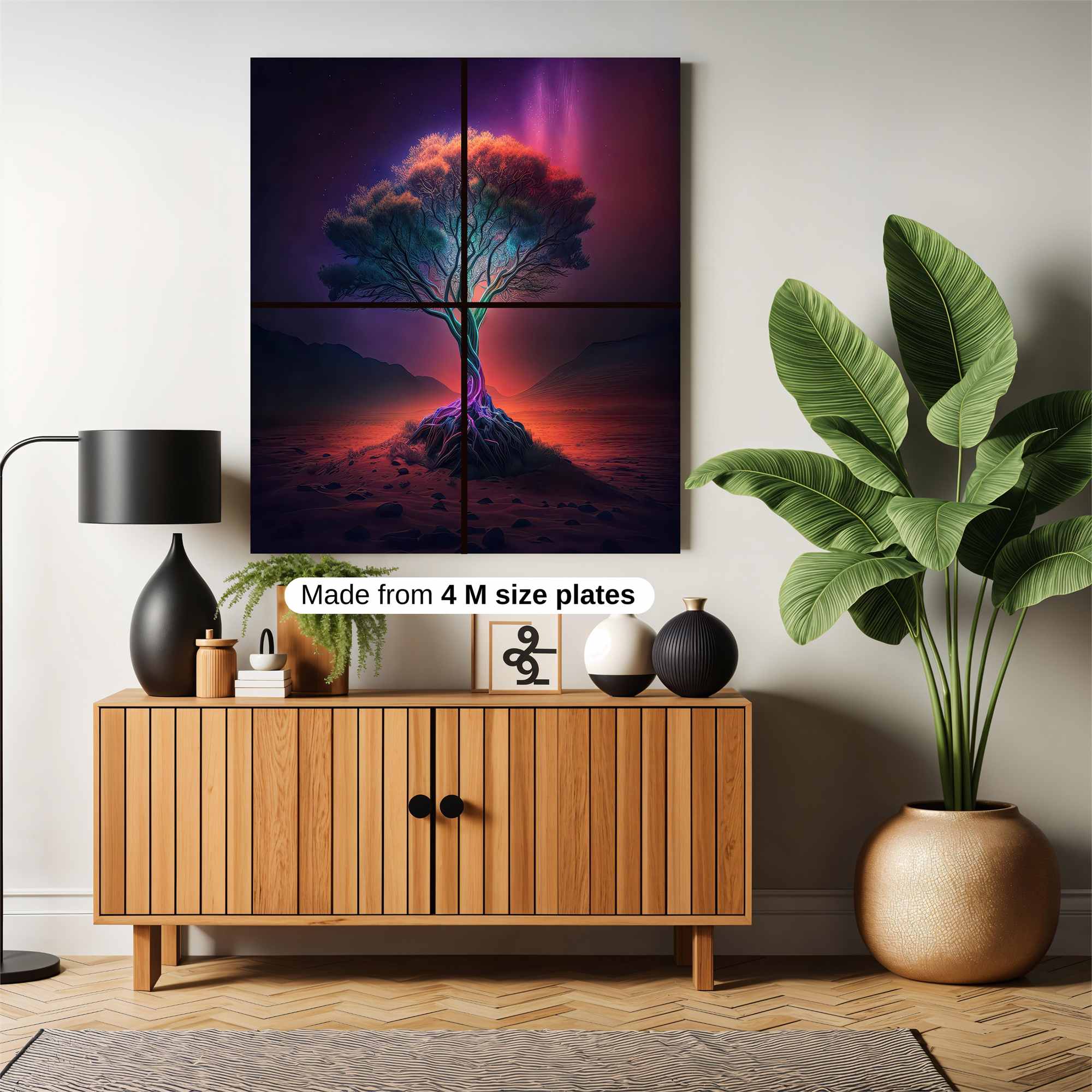Aurora Tree Safe Wall Magnetic / M